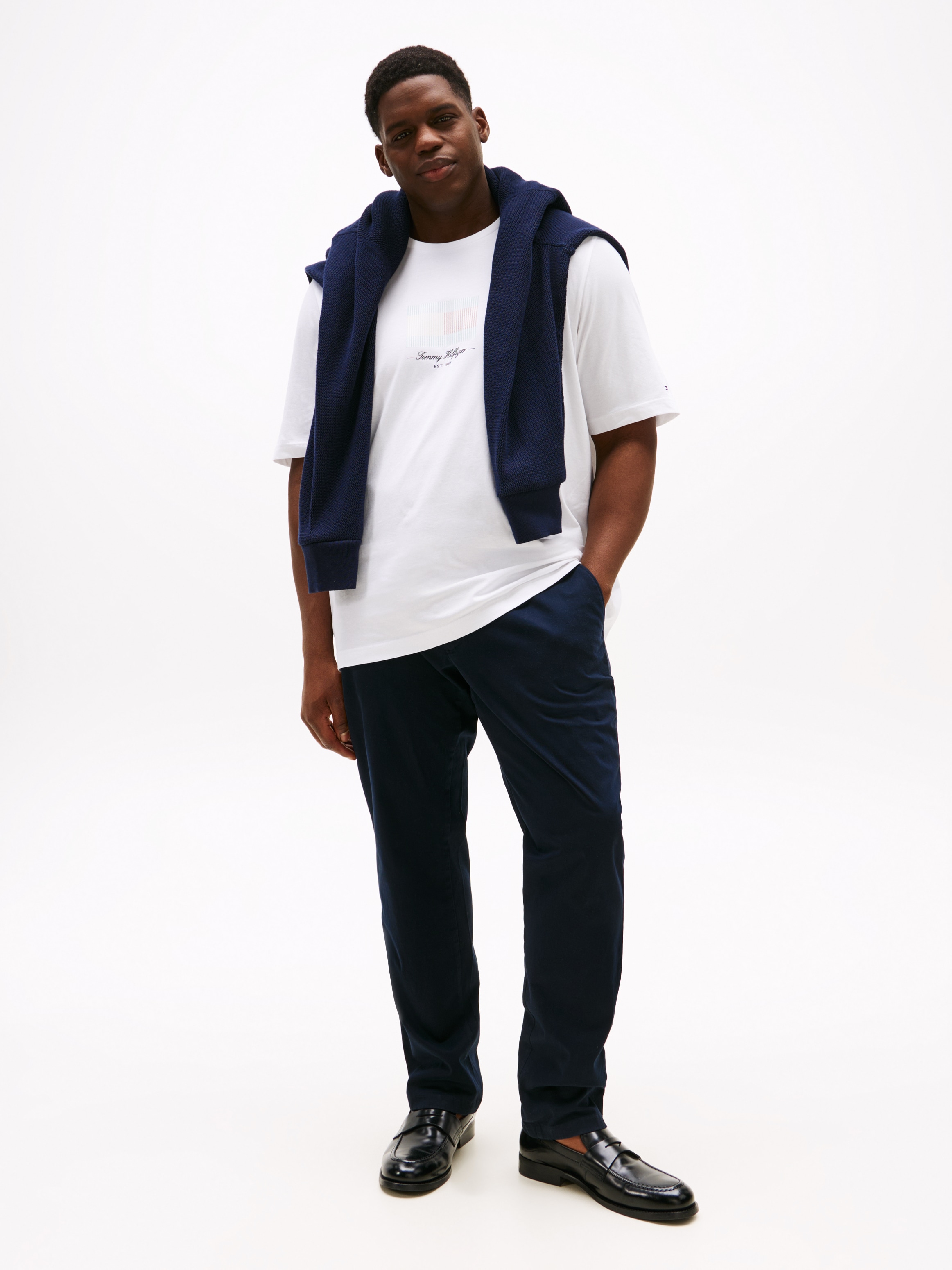 Tommy Hilfiger Big & Tall T-Shirt »BT-ITHACA FLAG TEE-B«, Große Größen