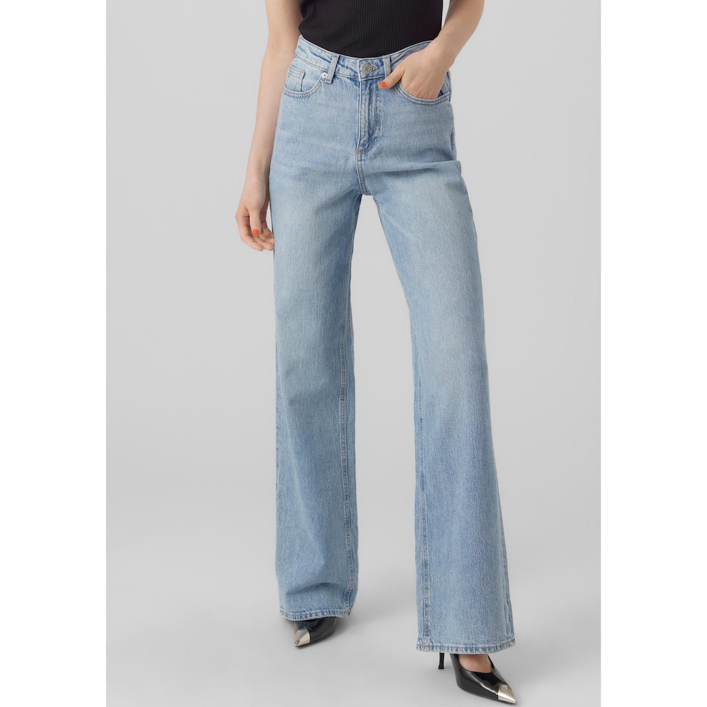 Vero Moda Straight-Jeans »VMTESSA HR STRAIGHT JEANS RA339 GA NOOS« Vero Moda Straight-Jeans »VMTESSA HR STRAIGHT JEANS RA339 GA NOOS«