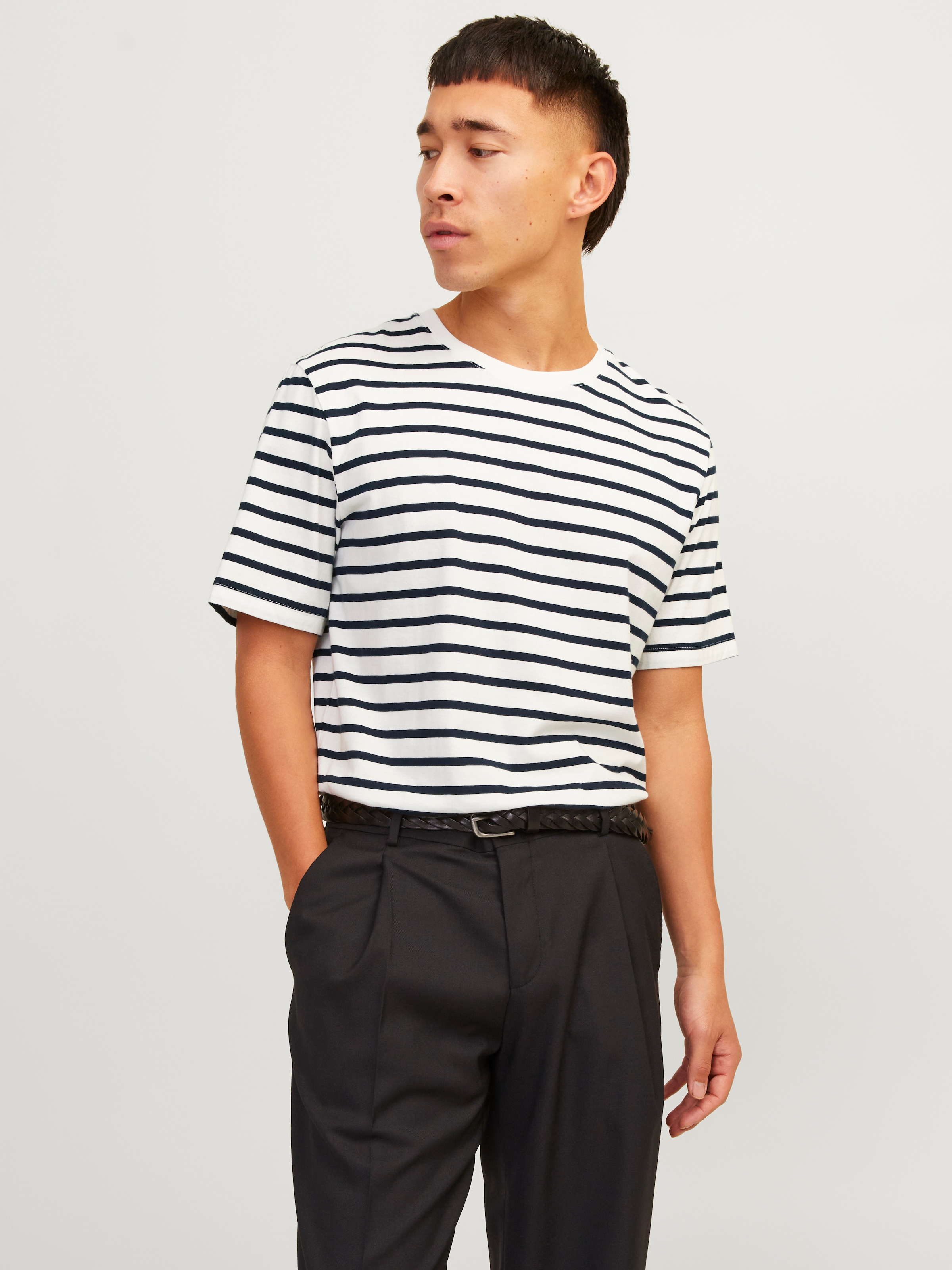 Jack & Jones Rundhalsshirt »JJEORGANIC BASIC TEE SS O-NECK NOOS« Baumwolle, regular fit
