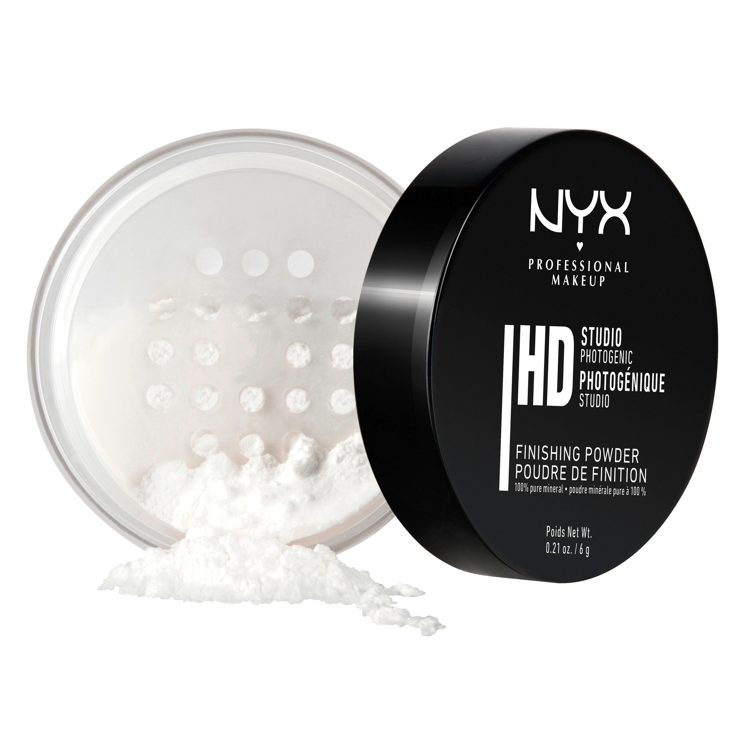 NYX Puder »NYX Professional Makeup Studio Finishing Powder«, Loses Fixierpuder, ölabsondierende Wirkung, langanhaltend.