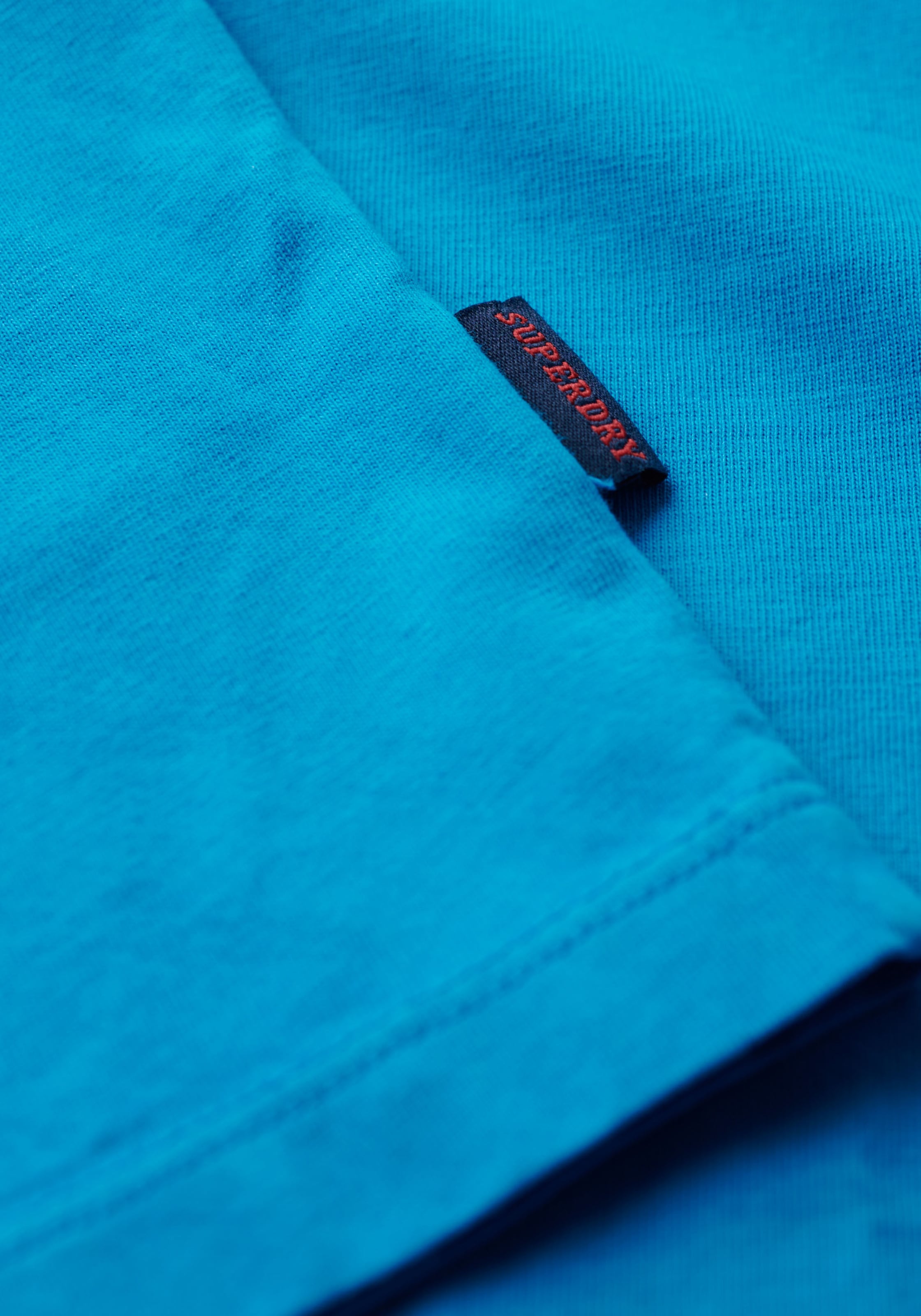 Superdry Rundhalsshirt »ESSENTIAL LOGO EMB NEON TEE«