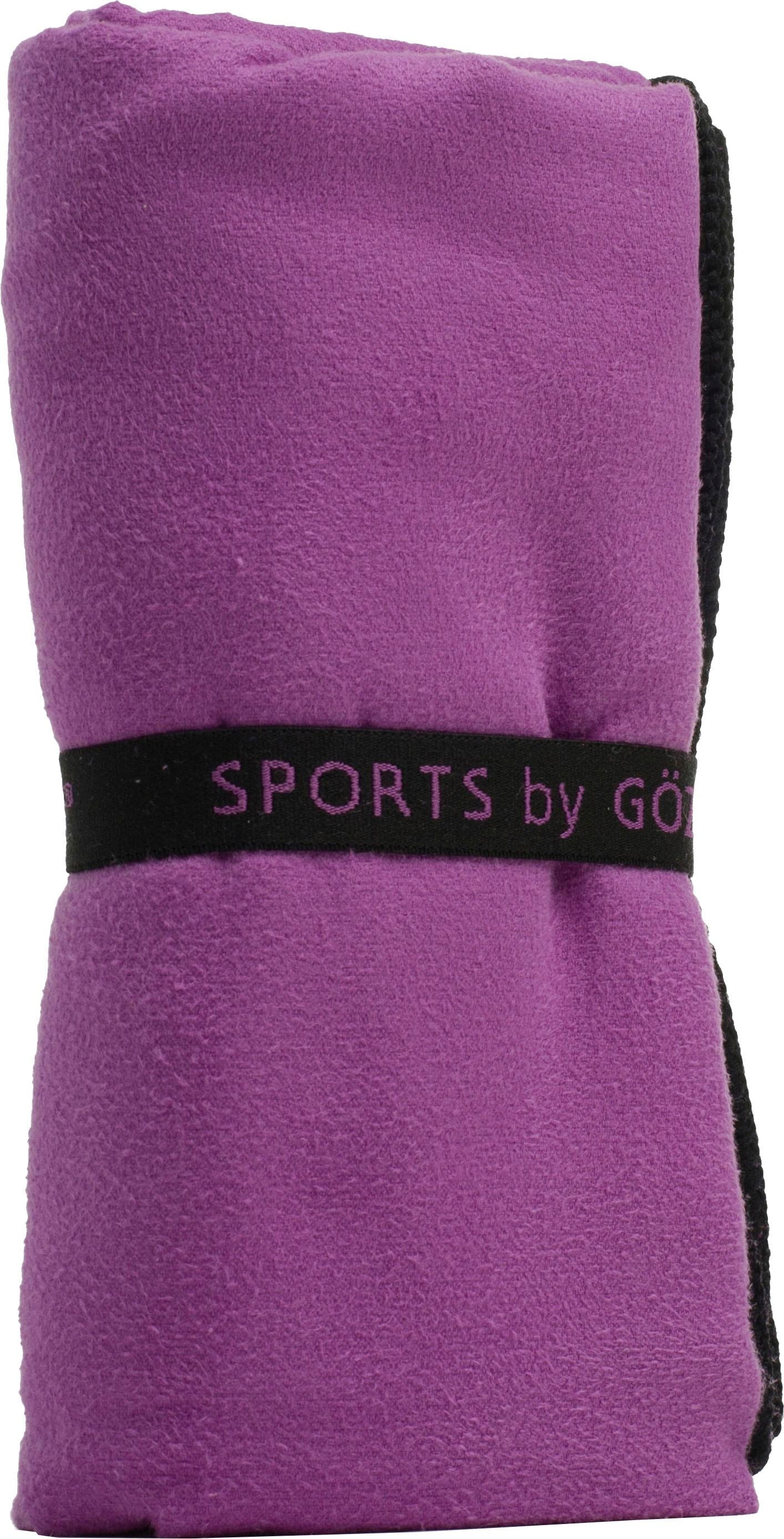 Gözze Sporthandtuch »Sports by Gözze«, (1 St., Sporthandtuch 70 x 140 cm), im Set, schnell trocknend, Mikrofaser, für Sport, Reisen & Camping