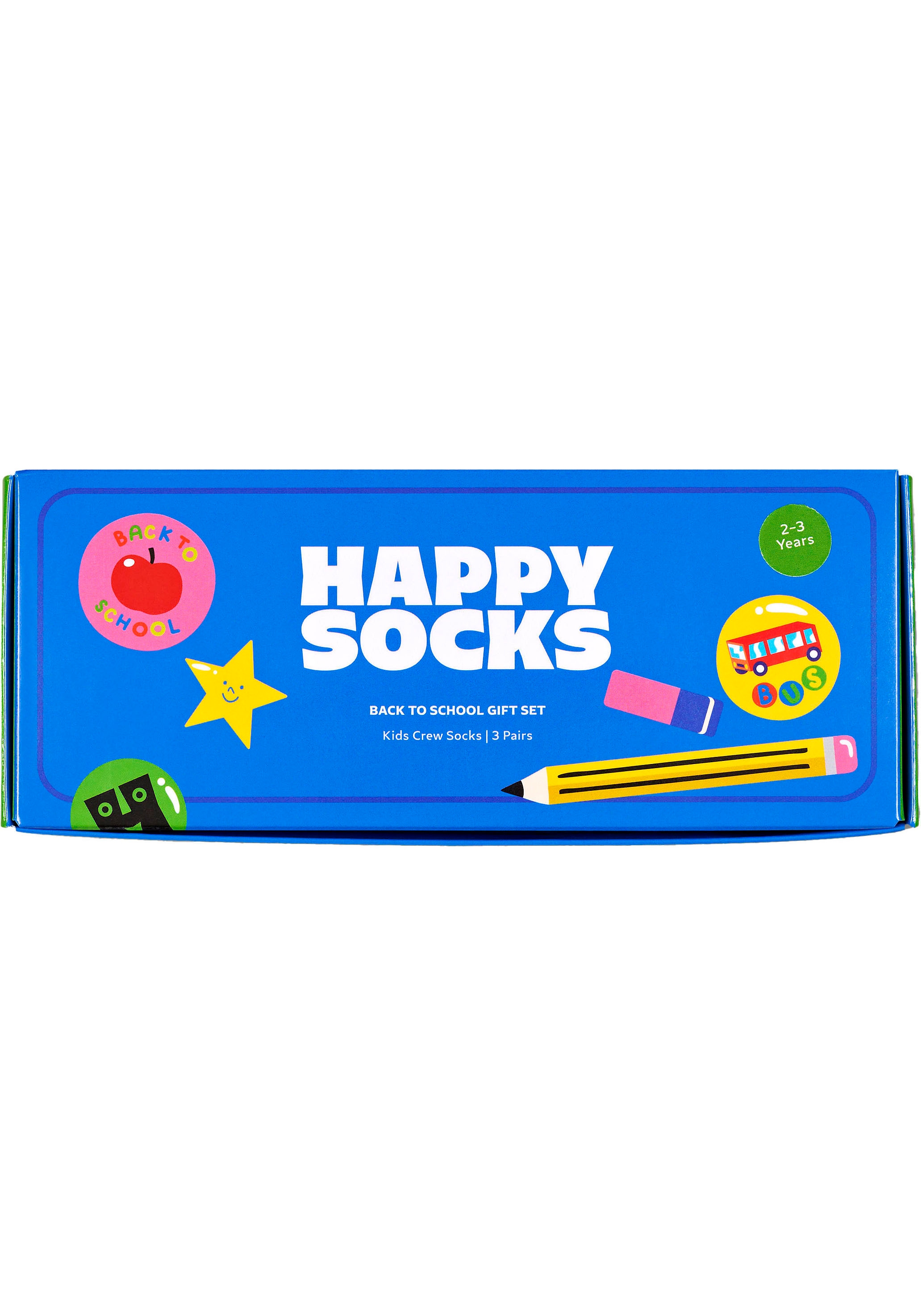 Happy Socks Socken »Back to School«, (3er Pack), mit unterschiedlichen Motiven