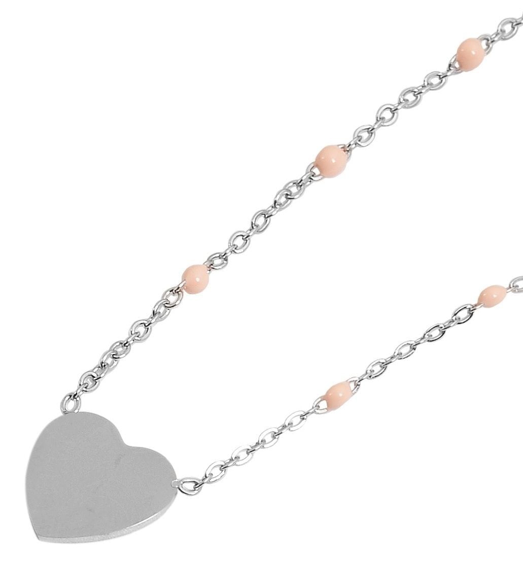 Adelia´s Kette mit Anhänger »Adelia's Damen Edelstahl Halskette mit Anhänger Herz«