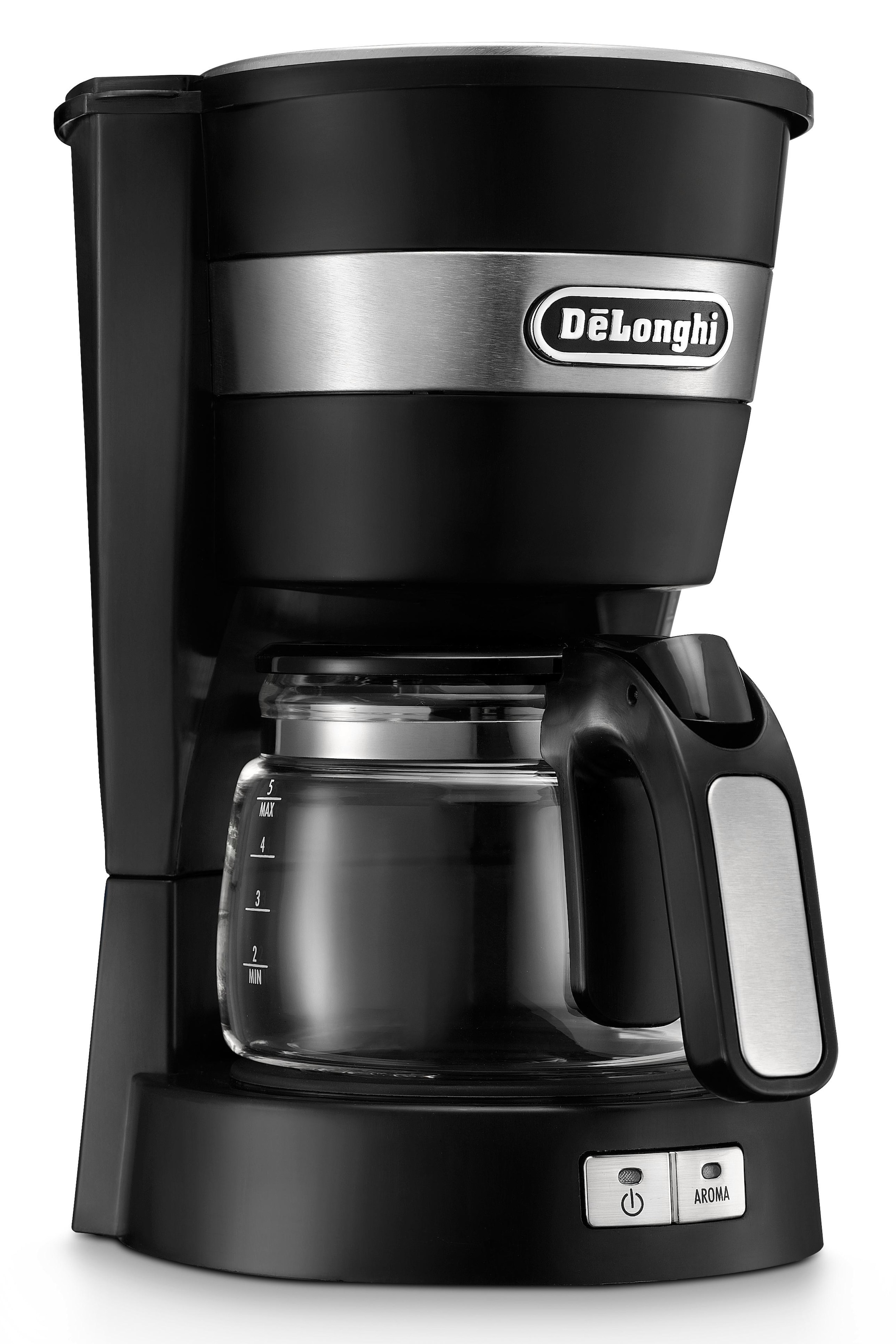 De'Longhi Filterkaffeemaschine »ACTIVE LINE ICM14011.BK«, 0,65 l Kaffeekanne, Permanentfilter