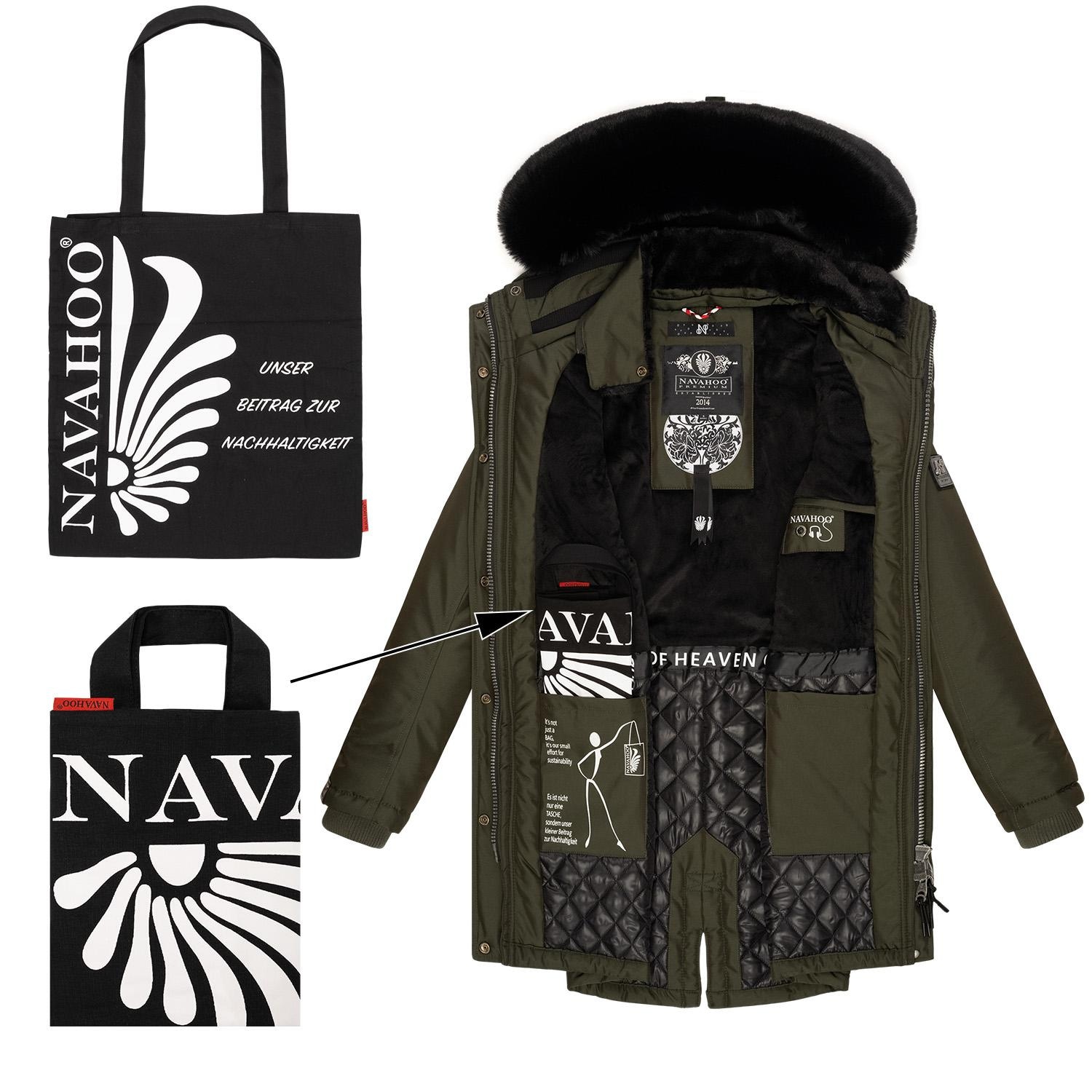Navahoo Wintermantel »Wintermantel Tiniis«