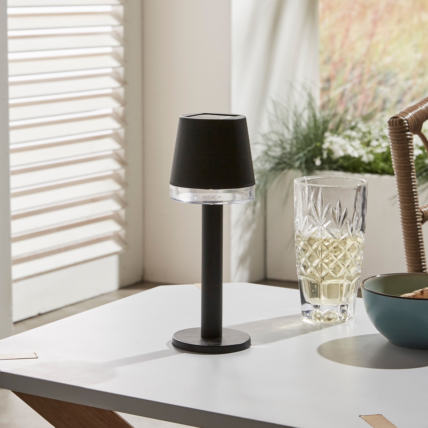 LUXFORM Außen-Tischleuchte »Solar-Tischlampe - Cala d'Or - LED - 2 Stück«, Leuchtmittel LED-Modul | LED fest integriert, Solarbetrieben