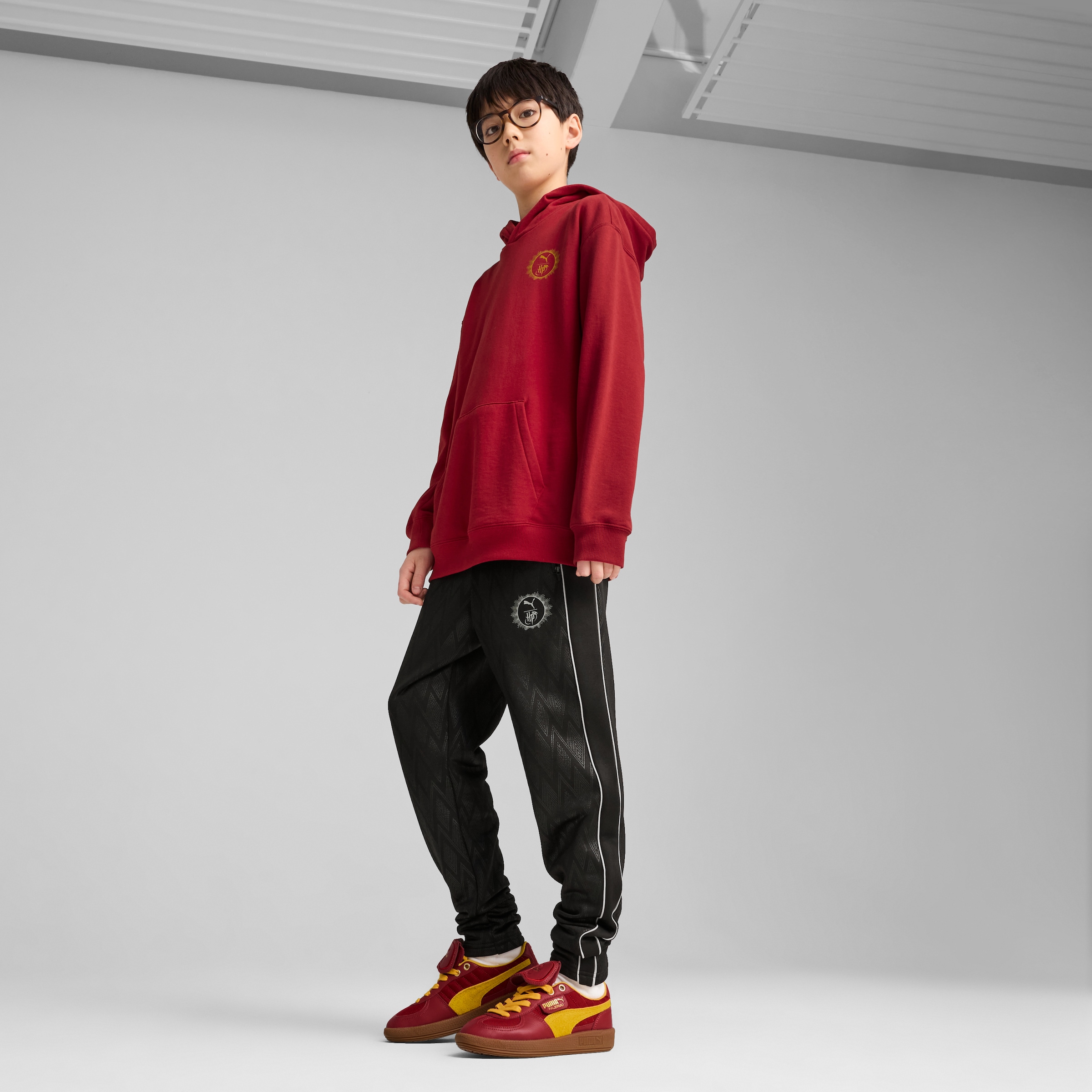 PUMA Kapuzensweatshirt »X HARRY POTTER RELAXED GRAPHIC HOODIE TR«, mit Kängurutasche, mit gerippten Bündchen und Saum
