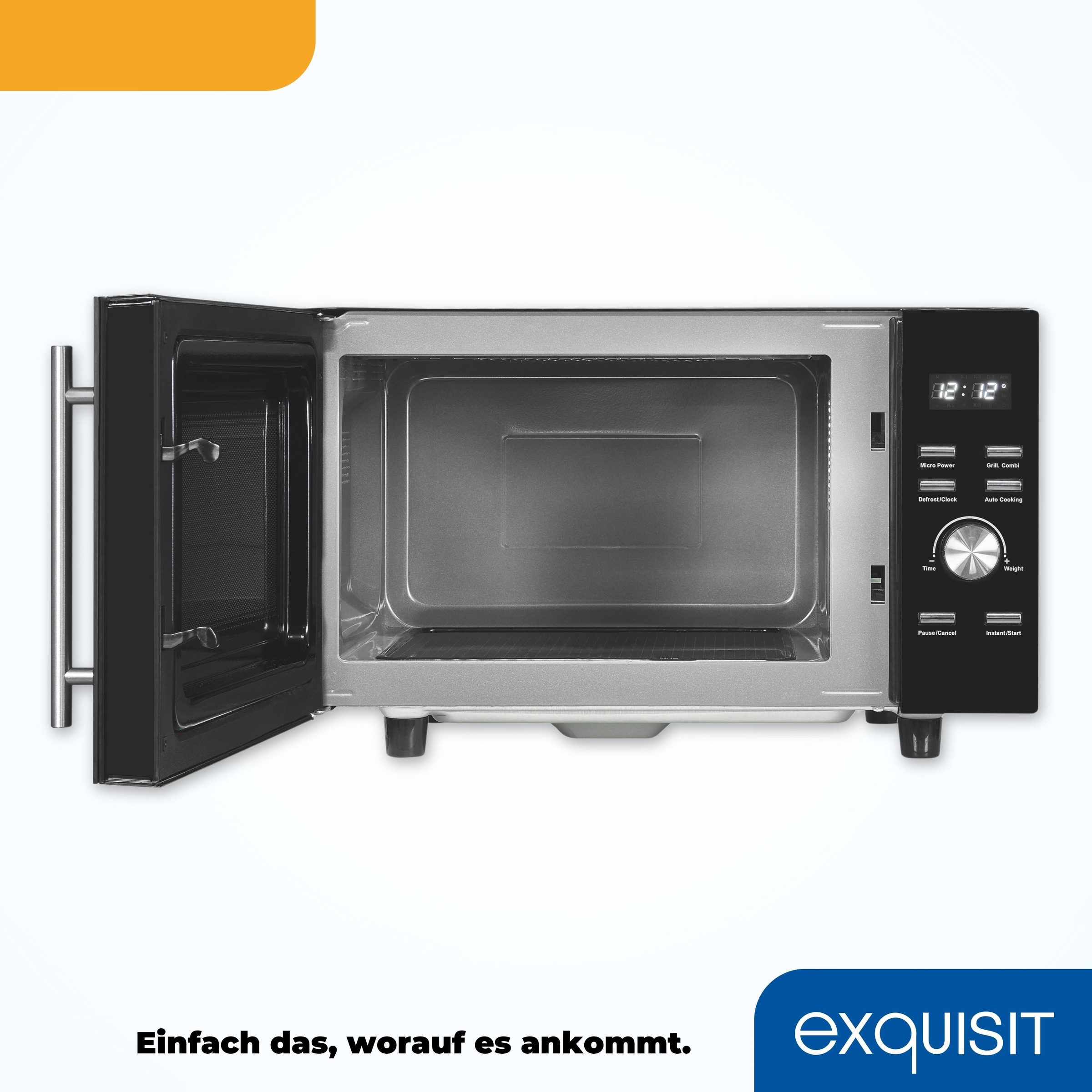 exquisit Mikrowelle »MW8023-F-240DIG«, Mikrowelle