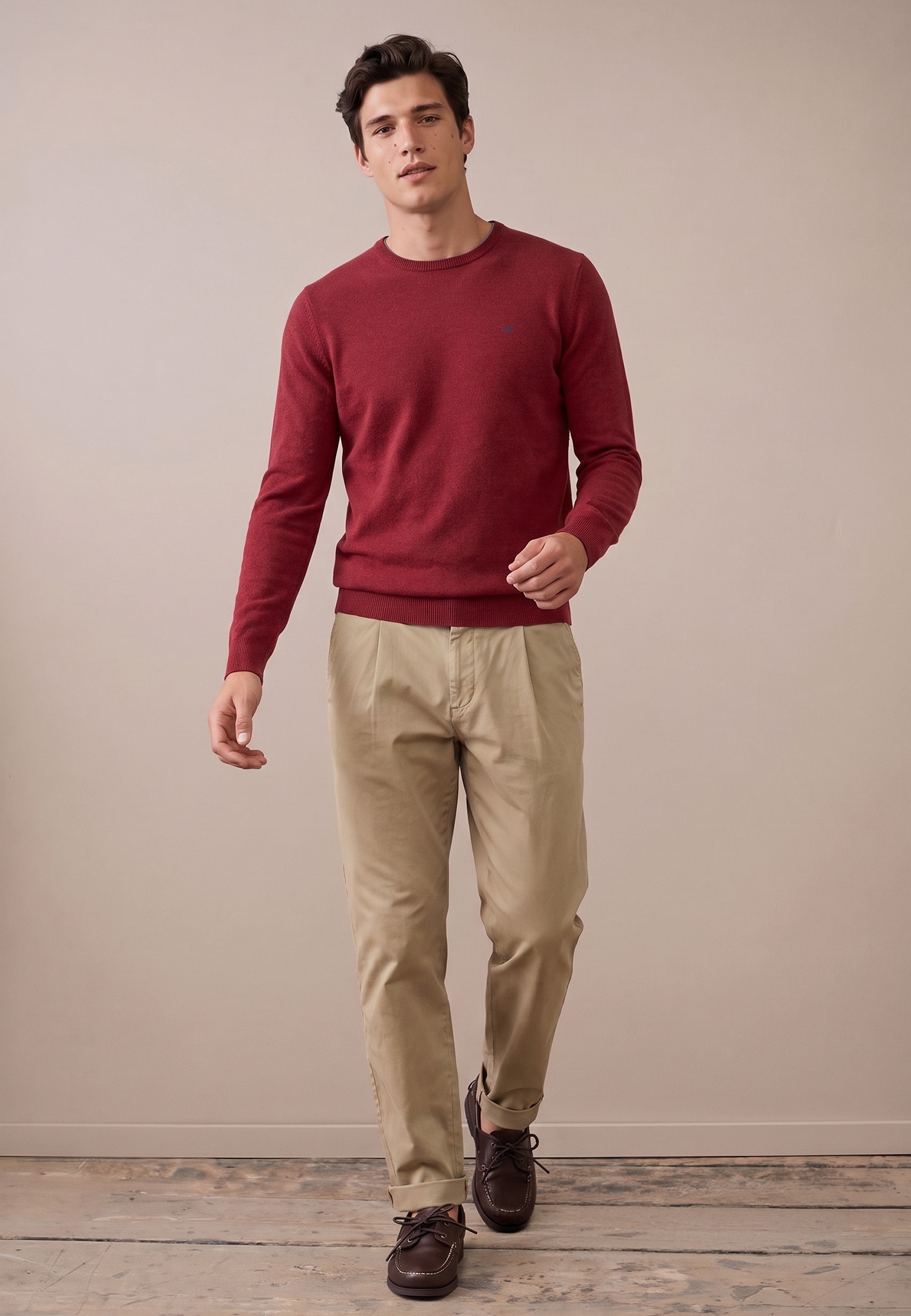 FYNCH-HATTON Strickpullover aus Wolle und Kaschmir