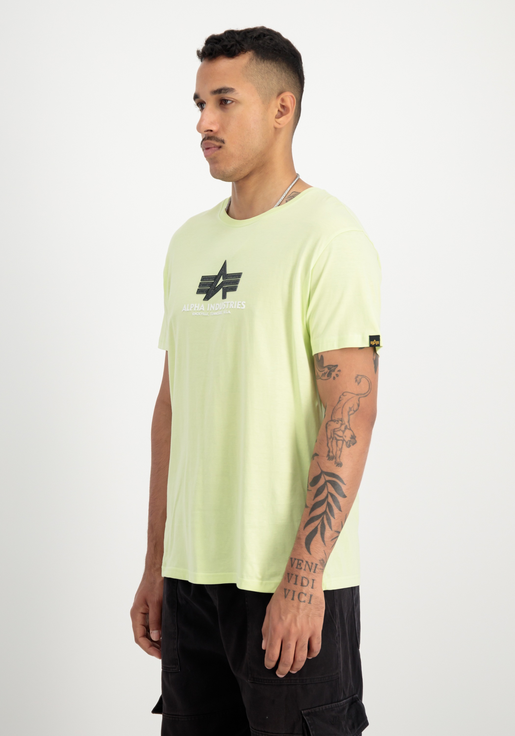 Alpha Industries T-Shirt »Basic T-Shirt BL Rubber«