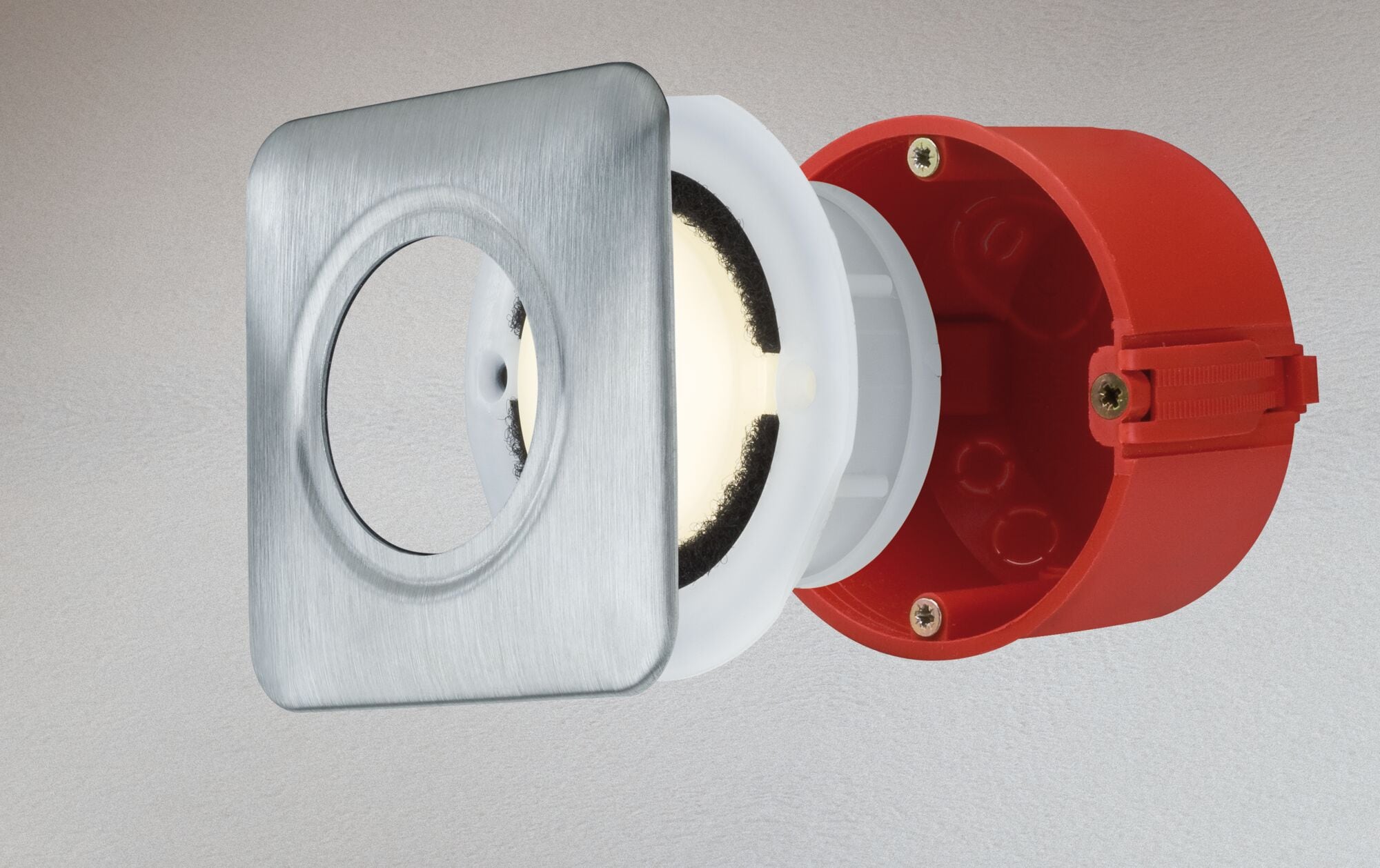 Paulmann LED Wandleuchte »Special Line IP65 rund 76mm 1,4W 140lm 230V 3000K Opal« 1 Stk. Warmweiß Wandeinbauleuchte