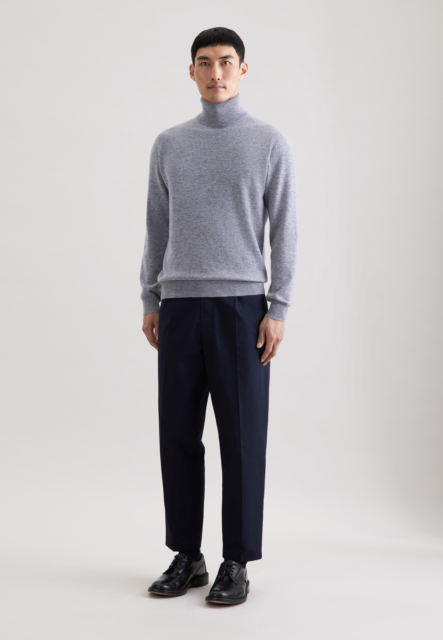 seidensticker Strickpullover »Schwarze Rose« 1/1 Rollkragen Uni