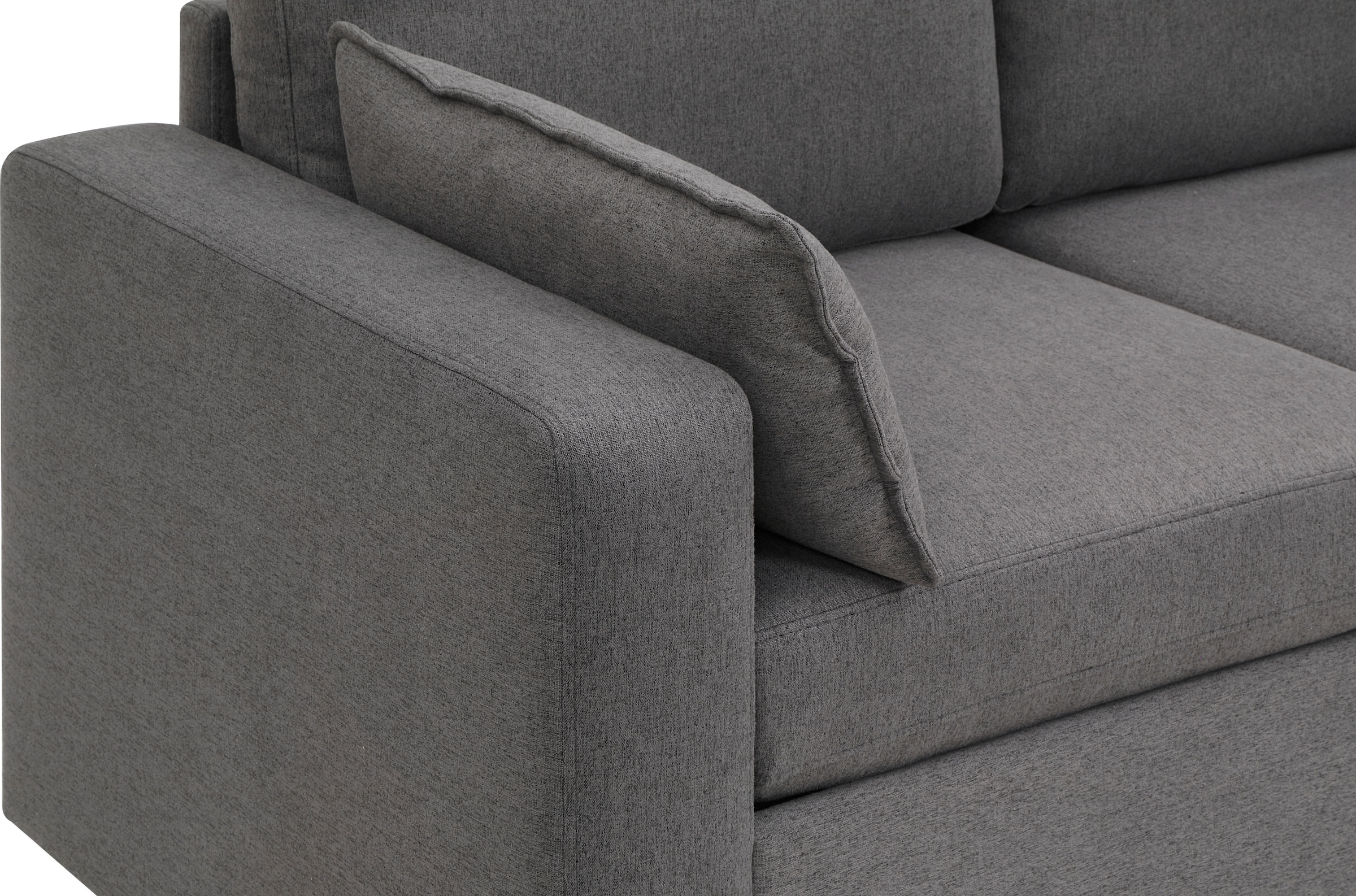 OTTO home Wohnlandschaft »Ulrik, U-Form, Breite: 315cm« mit Stauraum unter den Sitzen, inkl Stauraumkonsole mit Becherhaltern