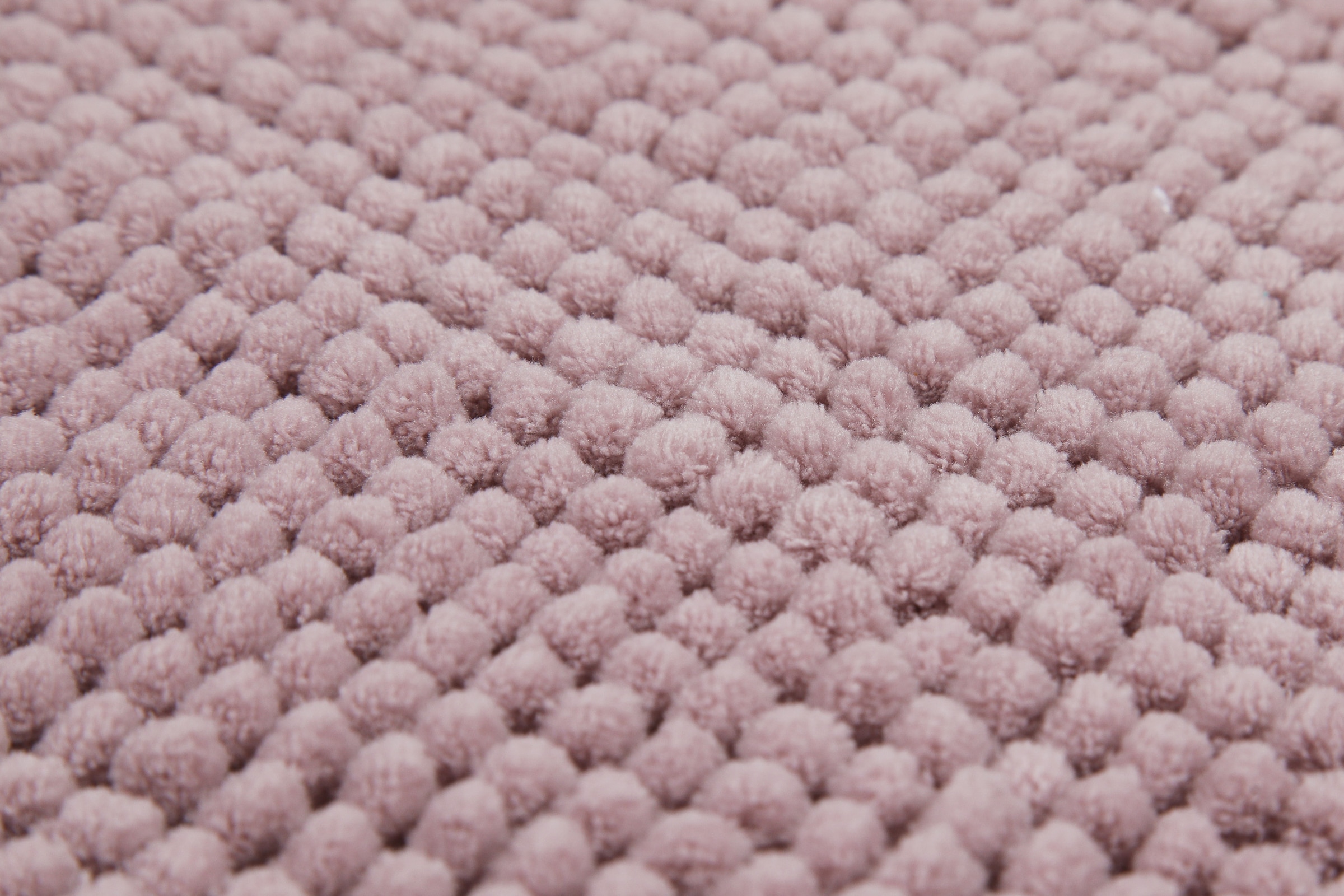 my home Badematte »Kaelan«, rutschhemmend beschichtet, fußbodenheizungsgeeignet, Badvorleger, Badteppich aus weicher Chenille, pastell Farben