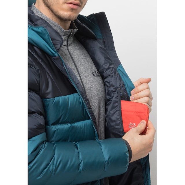 Jack Wolfskin Daunenjacke »NEBELHORN DOWN HOODY M«, mit Kapuze bei ♕