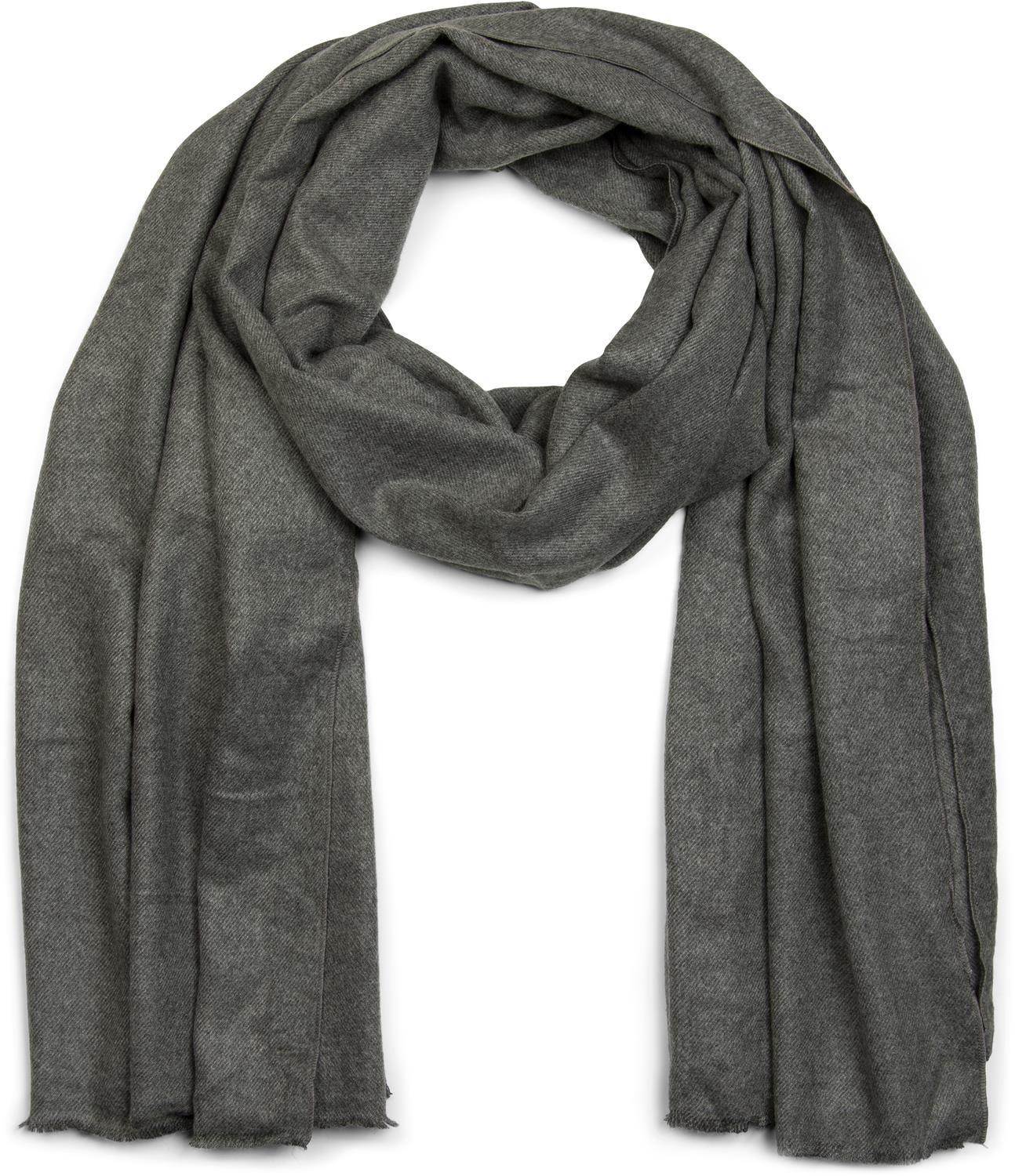 styleBREAKER Schal »Unifarbener Schal mit Fransen« 1 Stk.