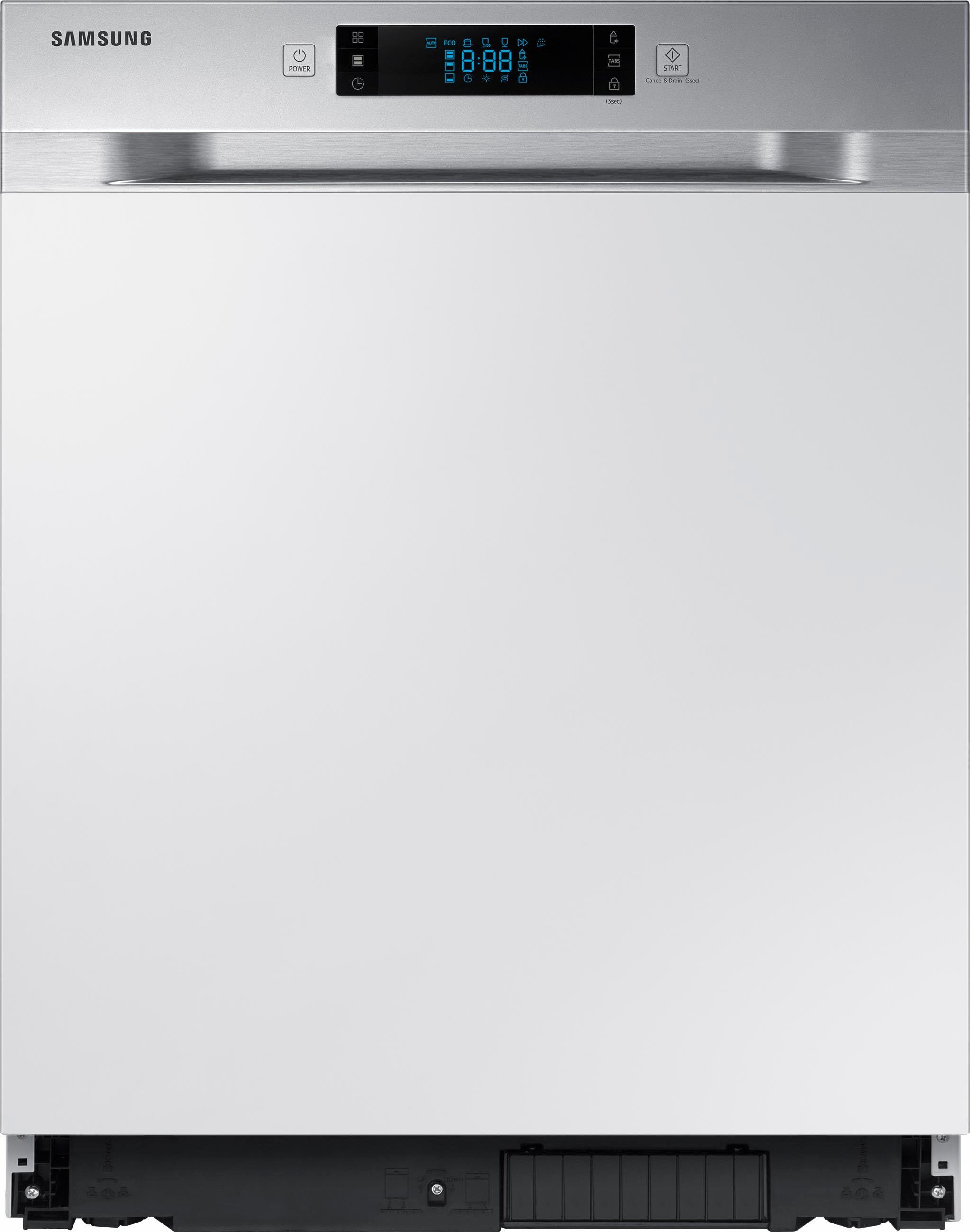 Samsung teilintegrierbarer Geschirrspüler »DW60M6050SS/EG«, DW60M6050SS, 14 Maßgedecke, Besteckschublade
