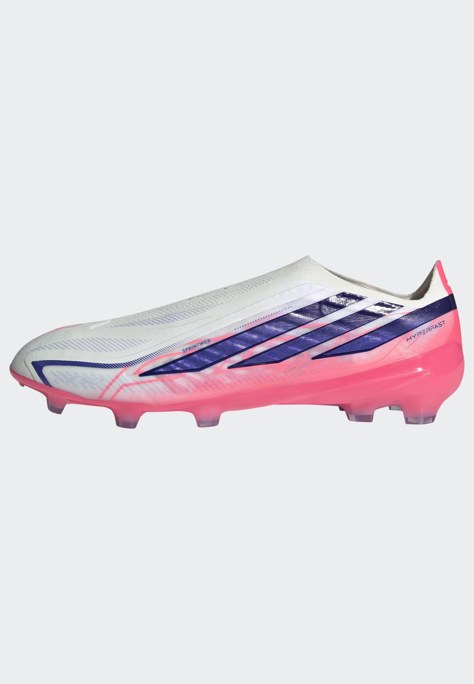 adidas Performance Fußballschuh »F50 HYPERFAST PRO , FESTE BÖDEN, SCHNÜRLOS«  Außensohle für Rasen und feste Böden