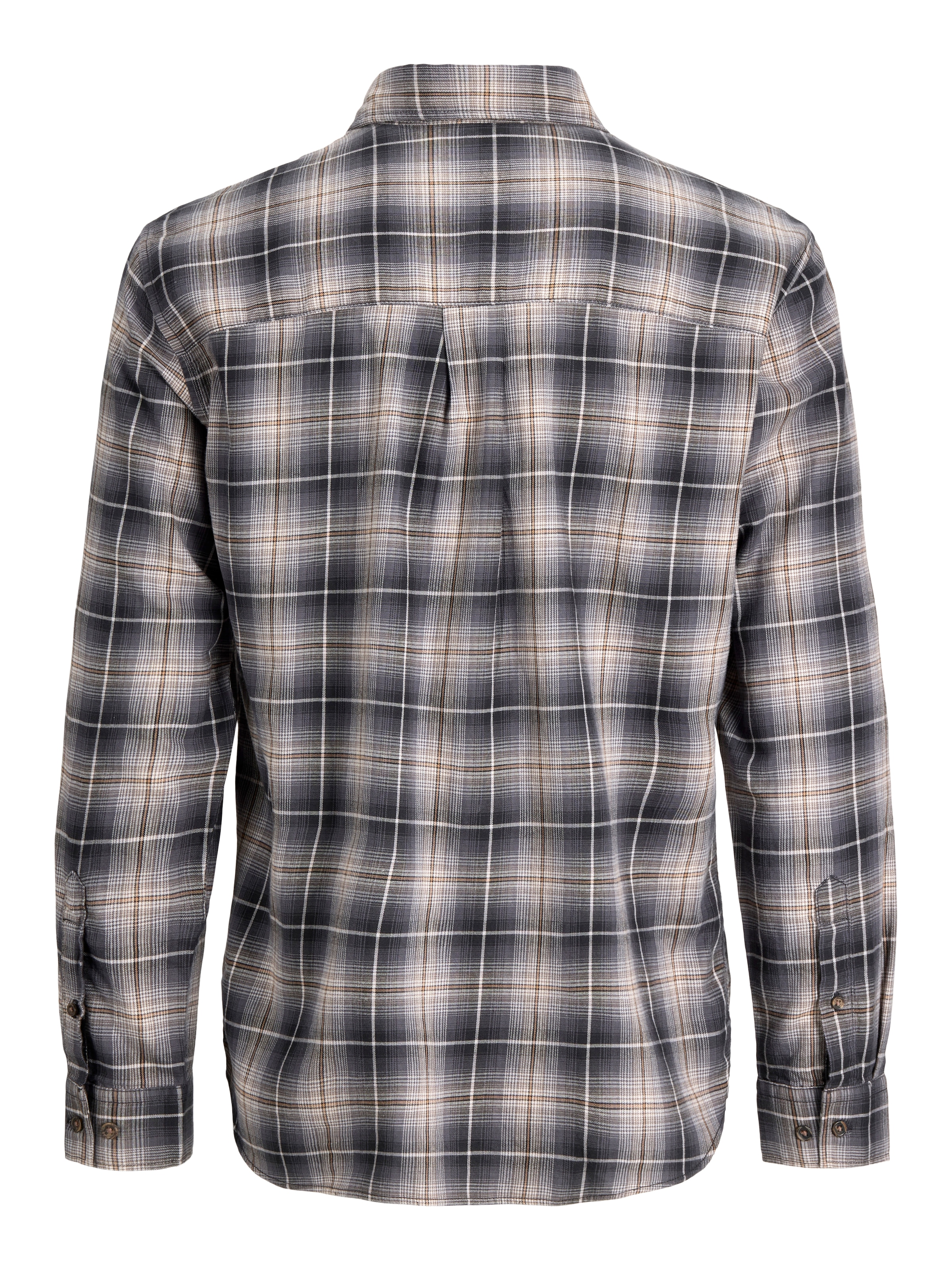 Jack & Jones PlusSize Langarmhemd »JJJAMES FLANNEL SHIRT L/S PLS« Baumwolle, regular fit