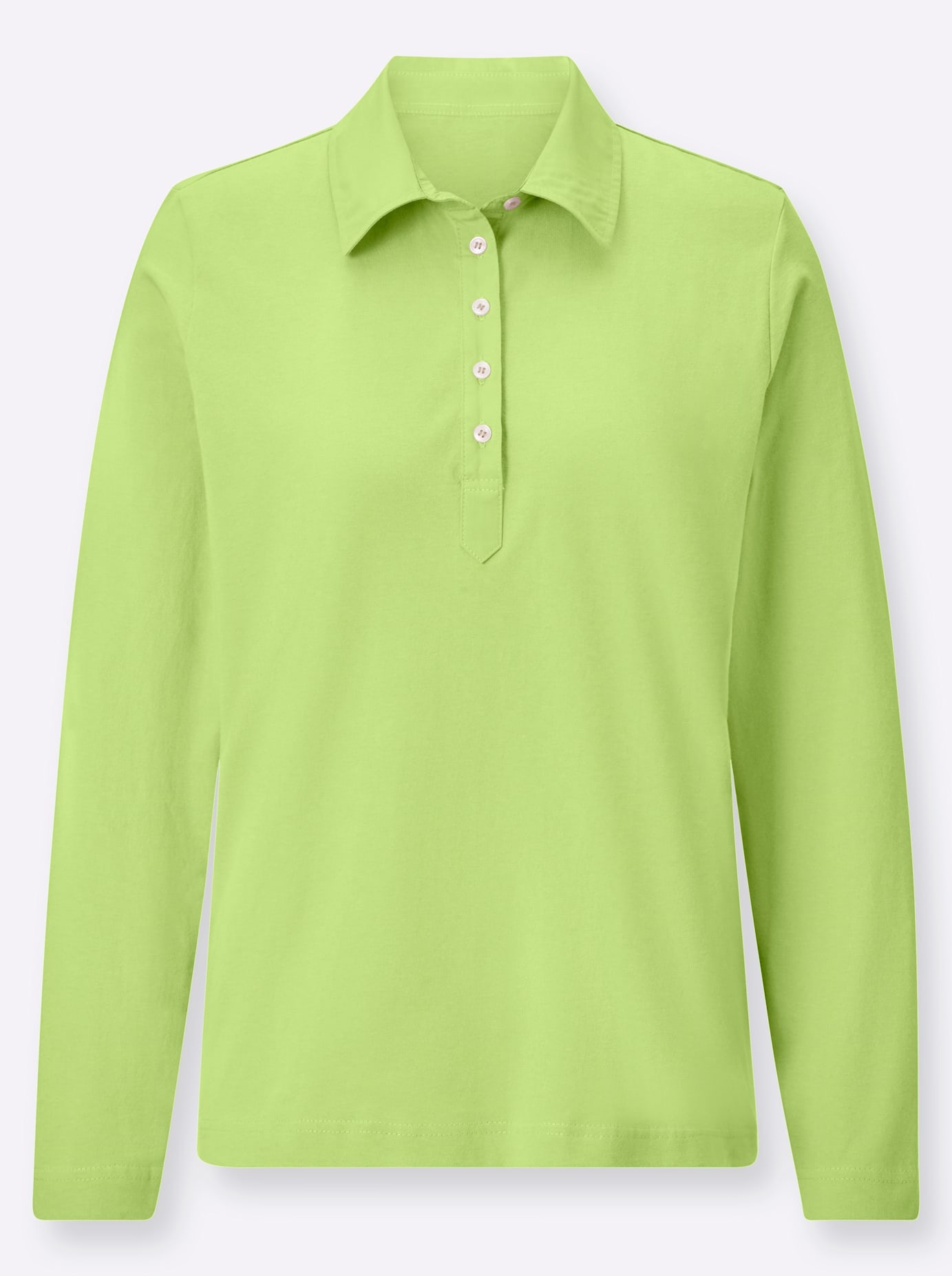 Casual Looks Langarm-Poloshirt »Poloshirt«, (1 tlg.)