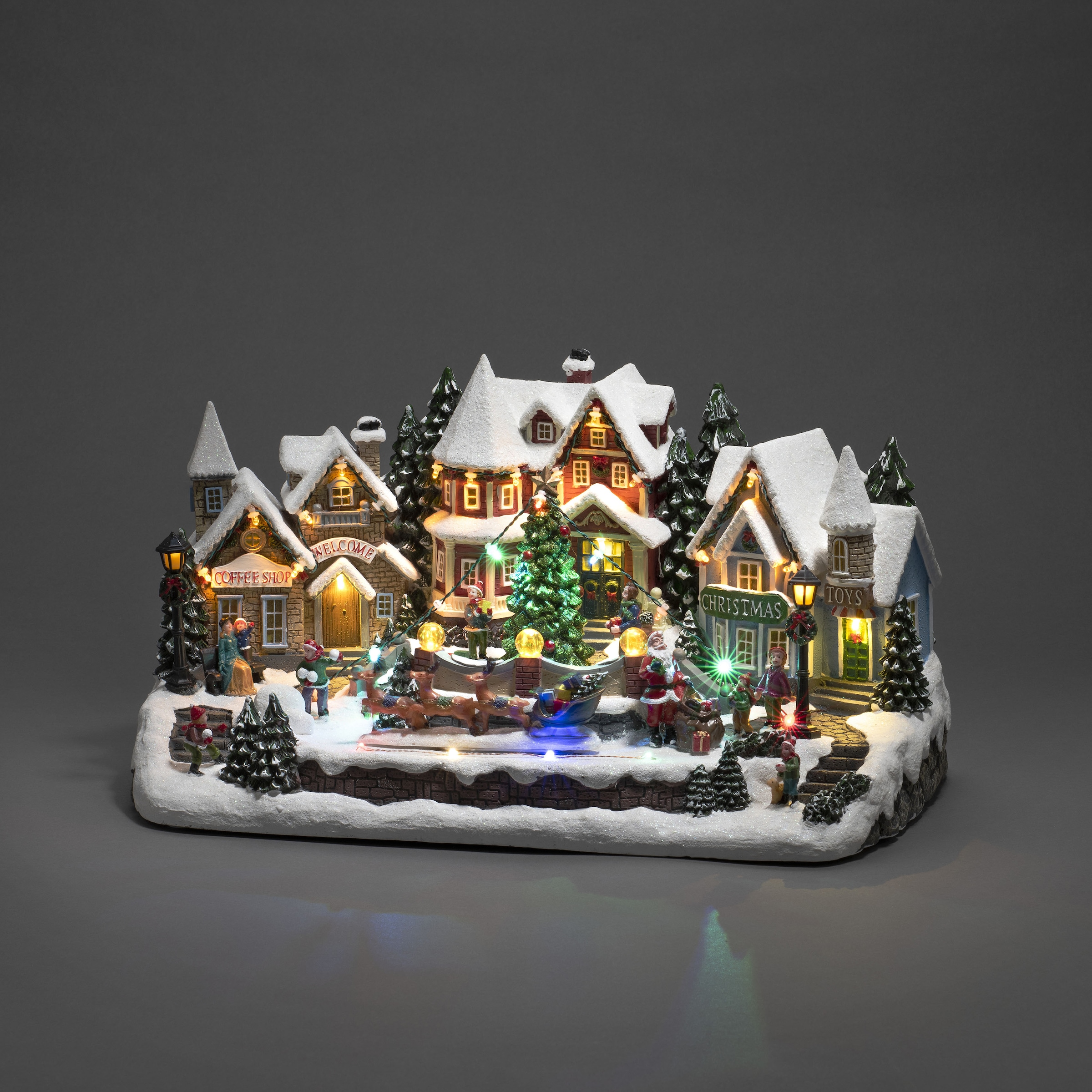 KONSTSMIDE Weihnachtsstadt »Weihnachtsdeko«, mit LED kaufen Szenerie, um Weihnachtsbaum \