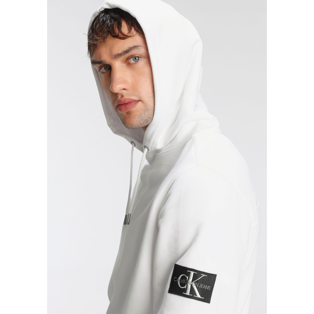 Calvin Klein Jeans Kapuzensweatshirt »MONOGRAM SLEEVE BADGE HOODIE«