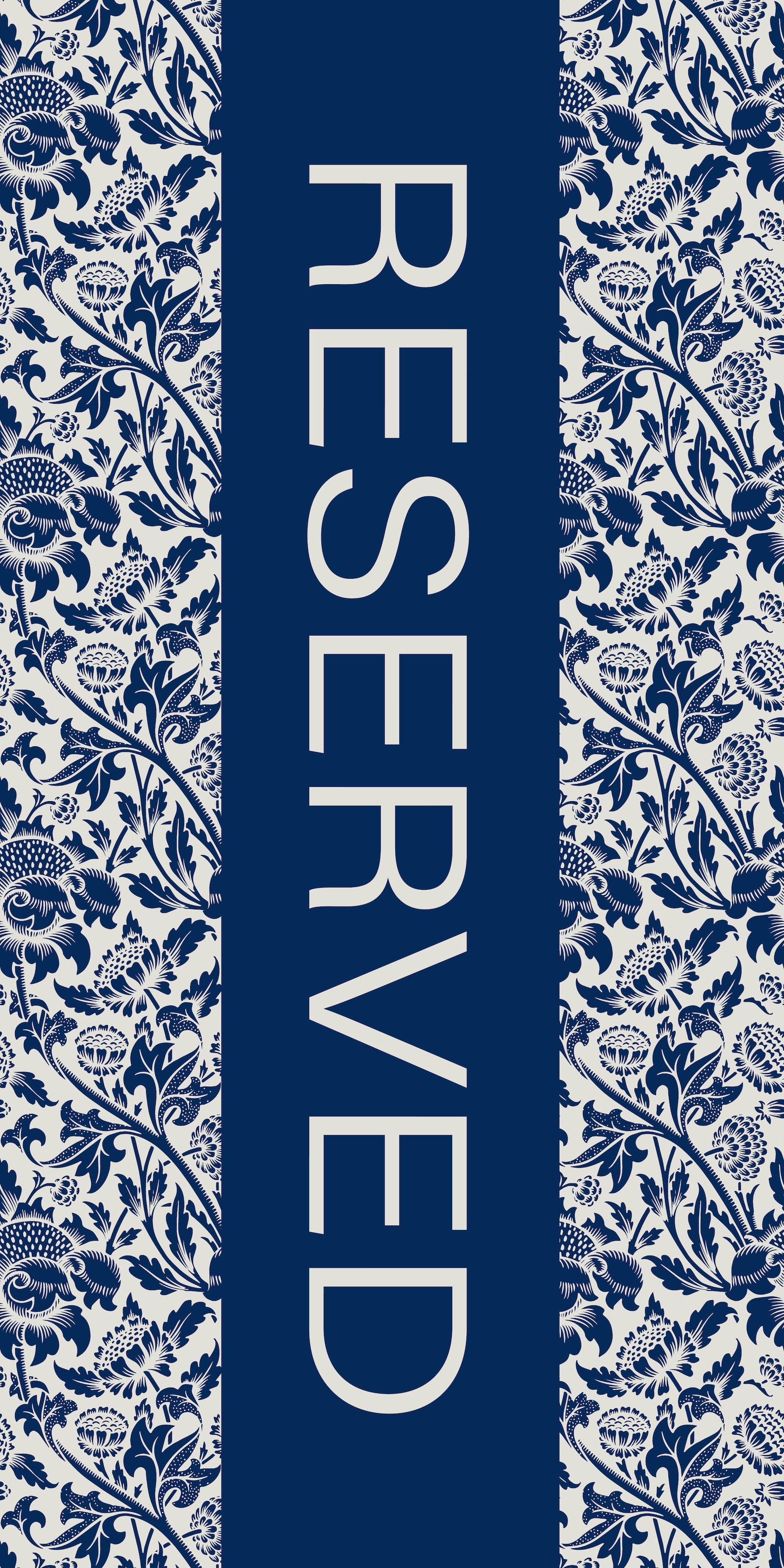Egeria Strandtuch "Reserved" 75x150 cm, Velours