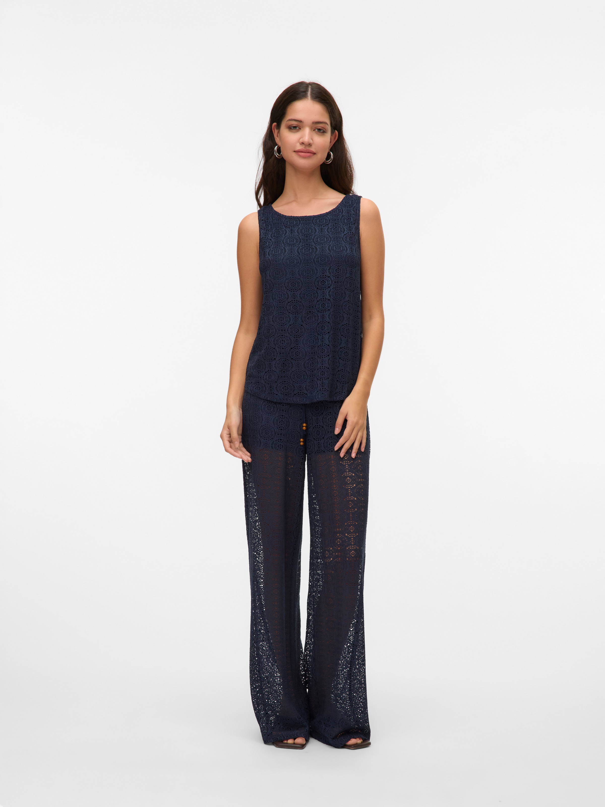 Vero Moda Netzshirt »VMMAYA TANK TOP JRS VO«