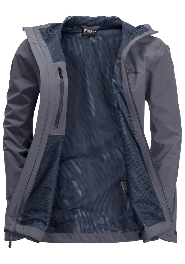Jack Wolfskin Funktionsjacke »ROBURY 2L JKT W«, mit Kapuze