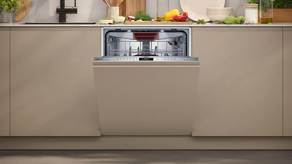 NEFF vollintegrierbarer Geschirrspüler N 70 »S157ZCX01E«, 14 Maßgedecke, Time Light: auf den Boden projizierte Restlaufzeit