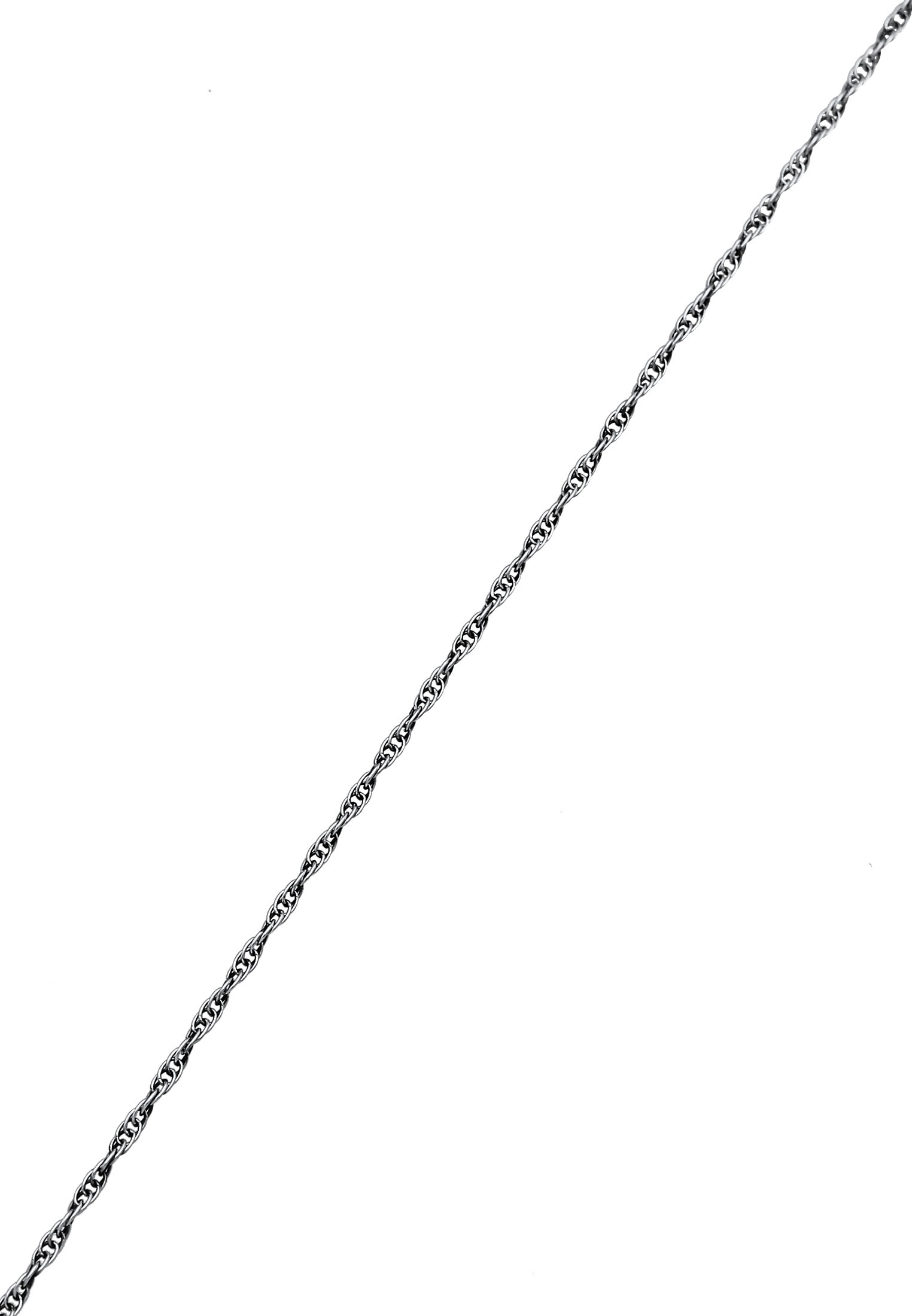 Kuzzoi Silberkette »Halskette Basic Gedrehte Gliederkette 925 Silber«