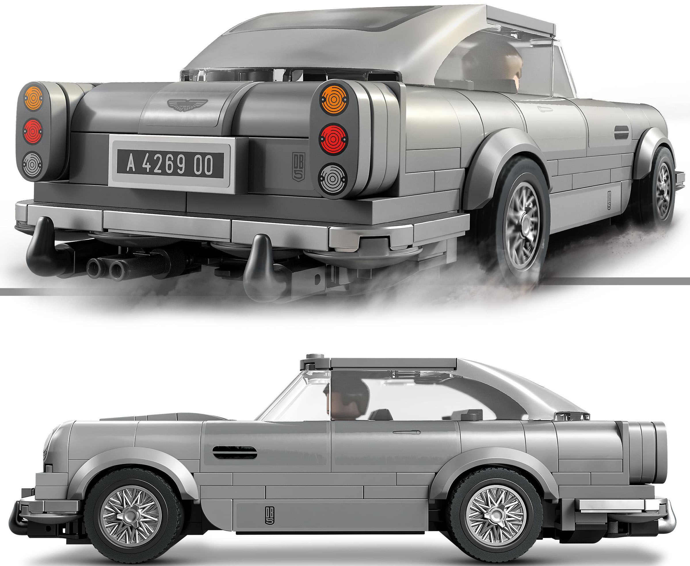 LEGO® Konstruktionsspielsteine »007 Aston Martin DB5 (76911), LEGO® Speed Champions«, (298 St.), Made in Europe