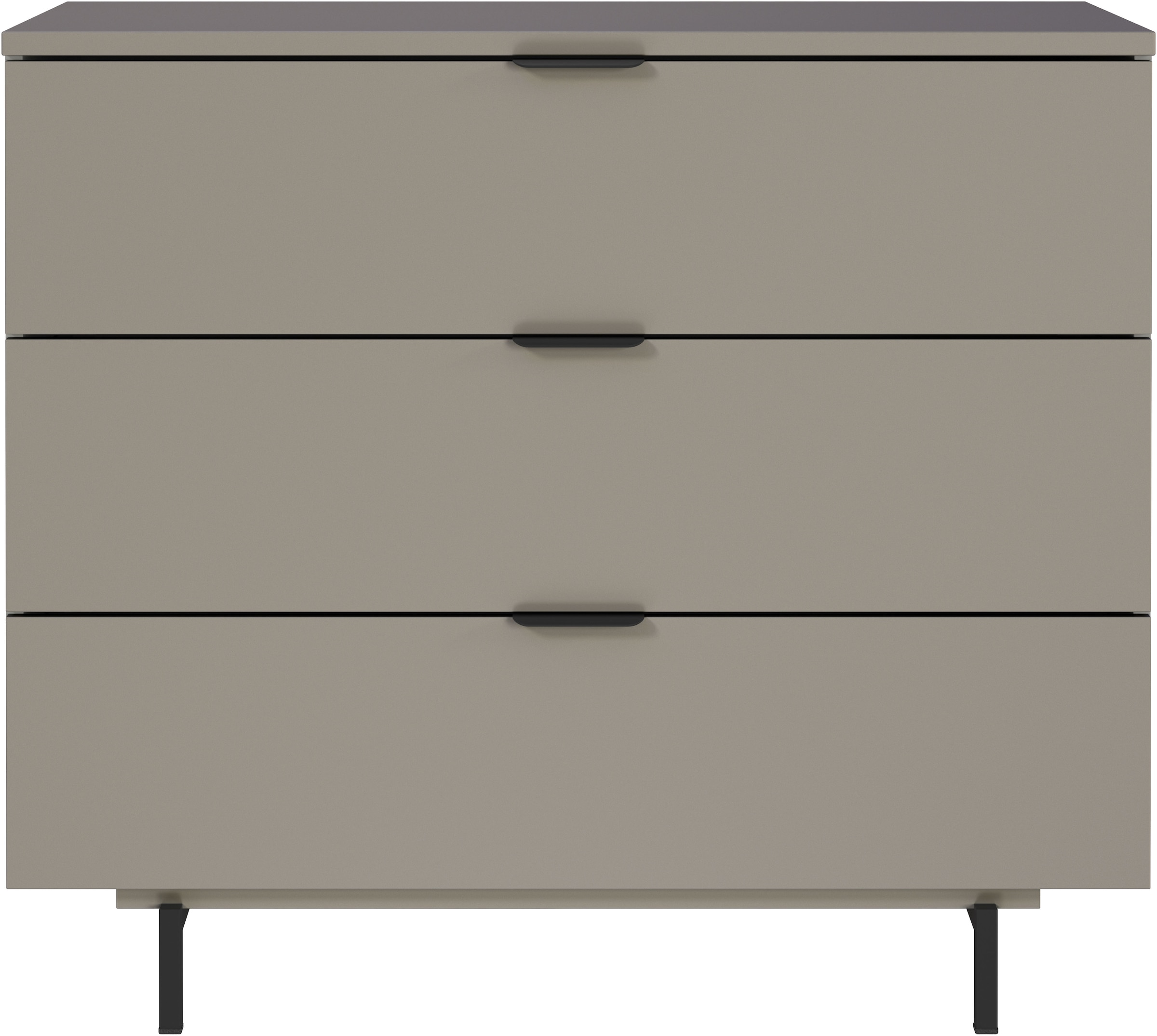 GERMANIA Kommode »Tomino, Schubkastenkommode«, mit gedämpften Schubladen, B/H/T 105/92/54 cm, Metallsockel
