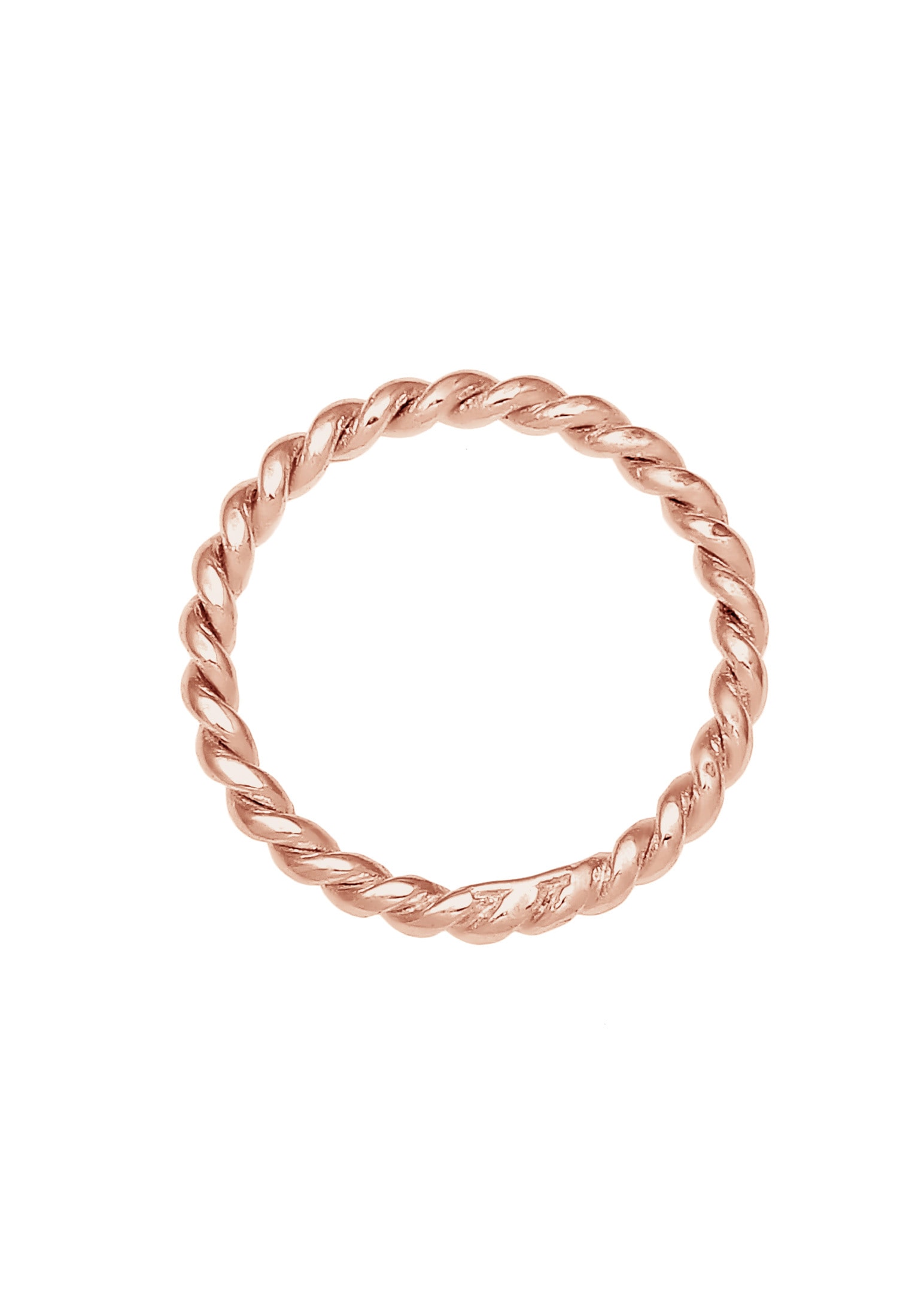 Nenalina Silberring »Ring Gedreht Kordel Spirale Basic Schlicht 925 Silber«
