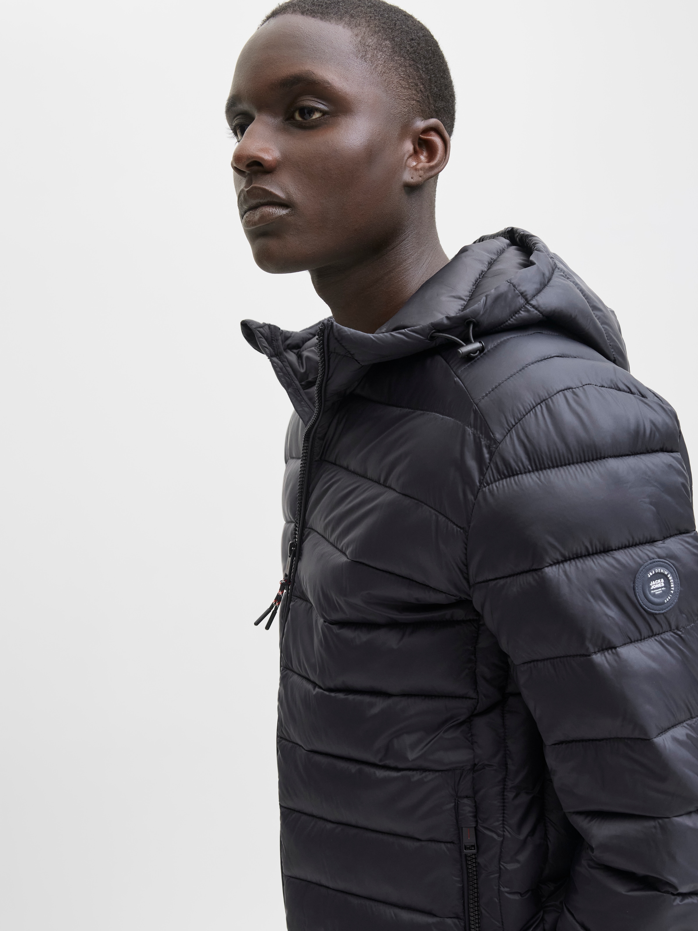 Jack & Jones Steppjacke »JJEBRADLEY LIGHT PUFFER HOOD NOOS«, mit Kapuze