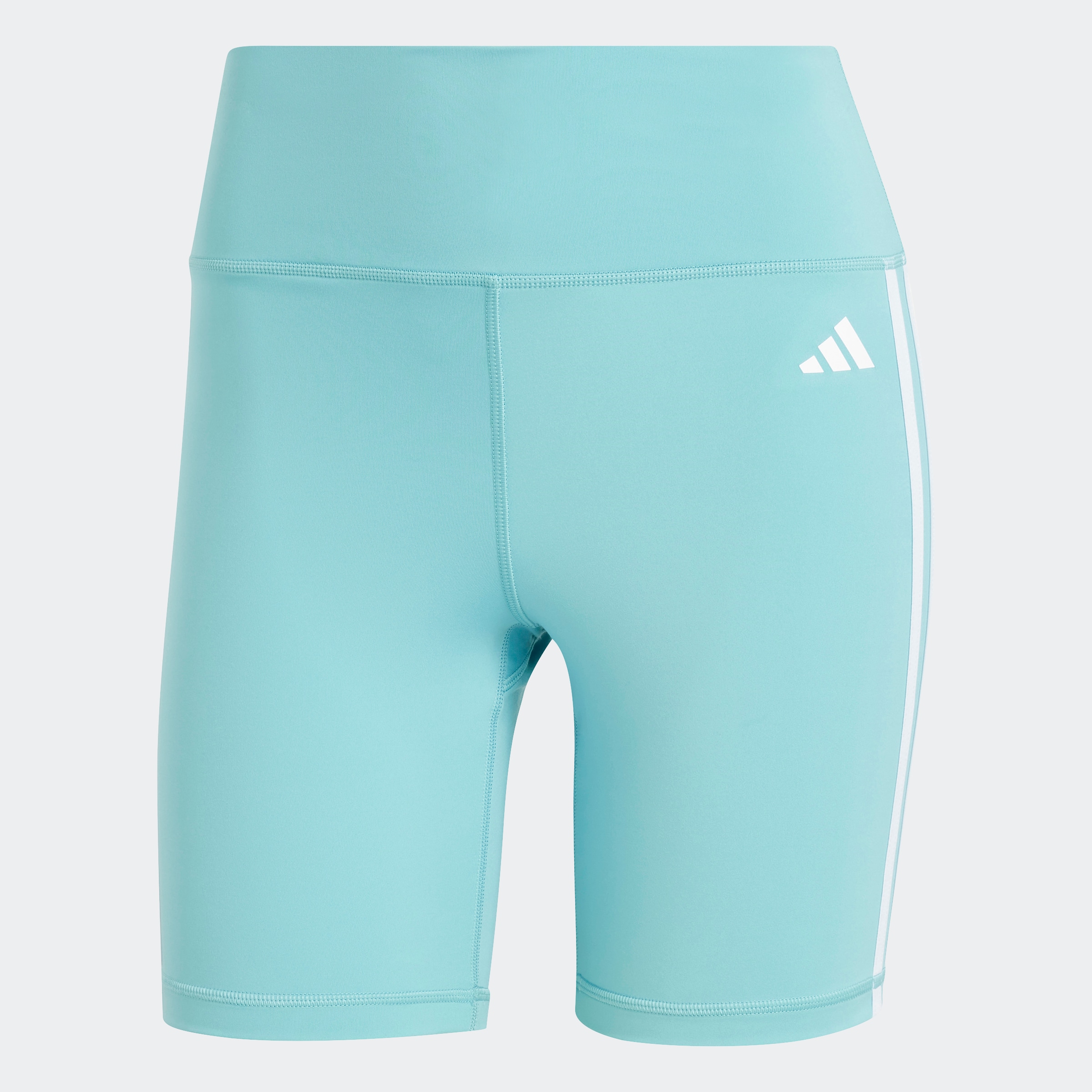 adidas Performance Shorts »TRAINING ESSENTIALS 3STREIFEN HIGHWAISTED KURZE«, (1 tlg.)