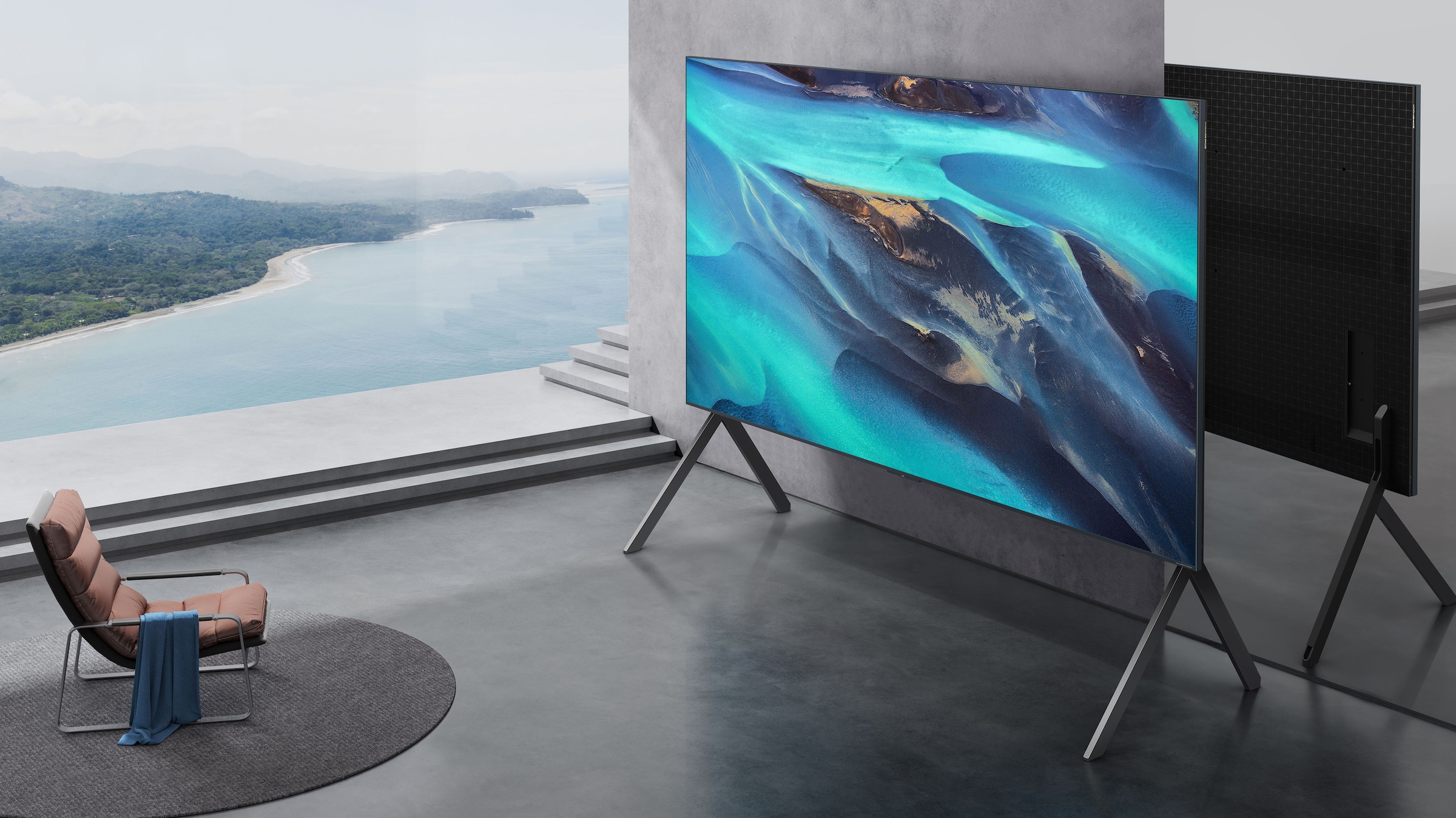 TCL Mini-LED-Fernseher »85RM9LX1« 215 cm/85 ″ Smart-TV Apple Airplay 2, 6.000 nits HDR, Audio von Bang & Olufsen