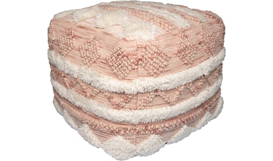 Pouf »Pouf Bohist 225 50cm x 50cm«, (1 St.), handgefertigt, Unikat, sehr gut kombinierbar