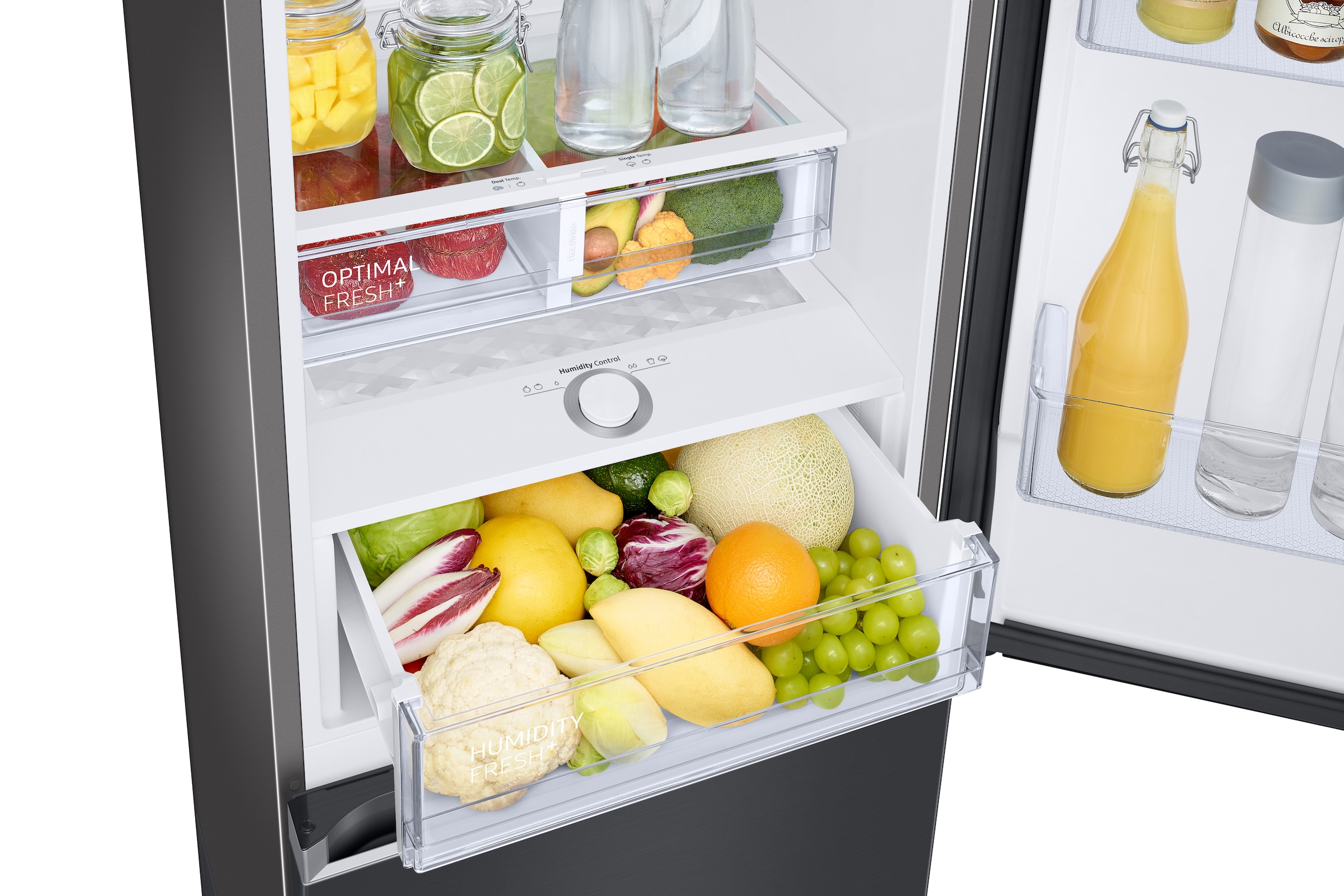 Samsung Kühl-/Gefrierkombination RB7300 »RB34C605CB1/EF« 185,3 cm hoch 59,5 cm breit