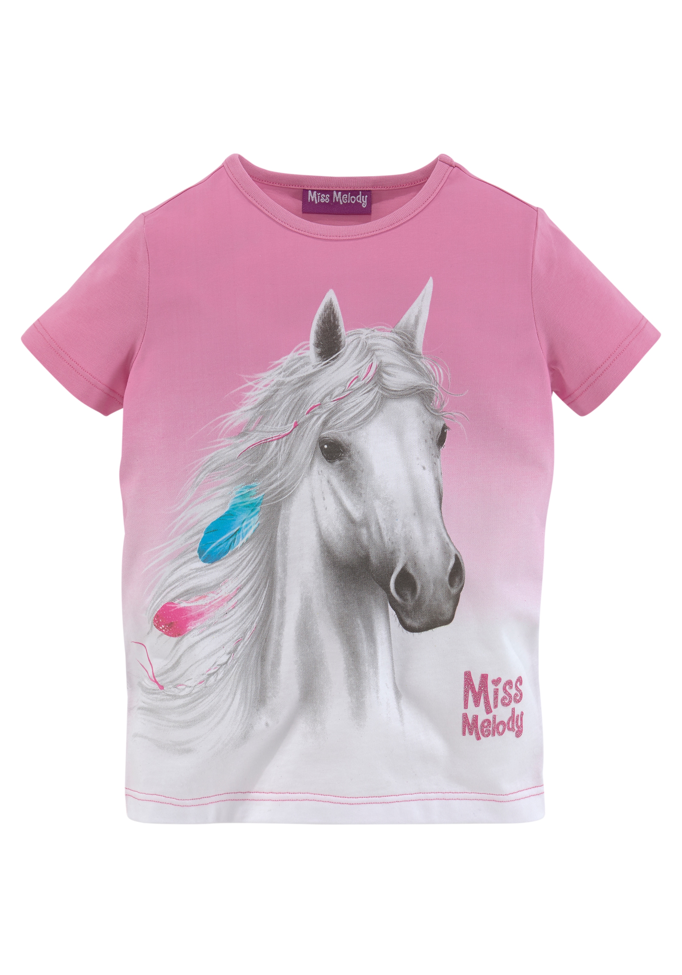 Miss Melody T-Shirt, Pferdemotiv mit ♕ schönem bei