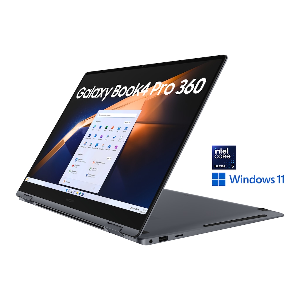 Samsung Convertible Notebook »NP960Q Galaxy Book4 Pro 360 16''«, 40,6 cm, / 16 Zoll, Intel, Core Ultra 5, 512 GB SSD