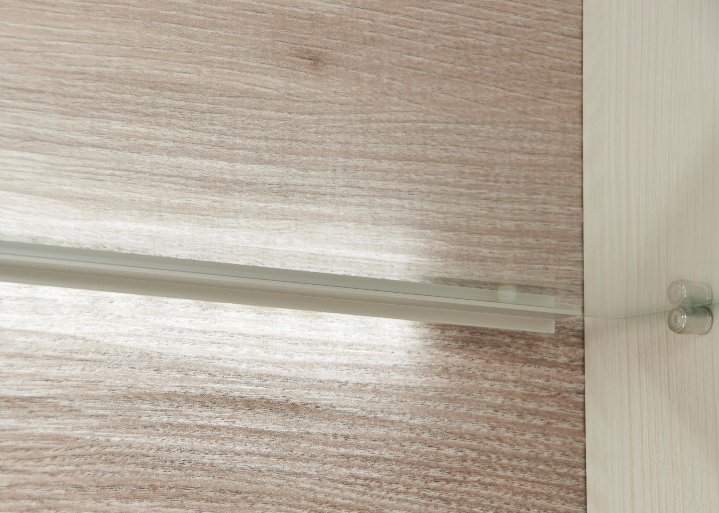 set one by Musterring Highboard »York« Typ 56, mit Glastüren, Beleuchtung optional, B 184 cm