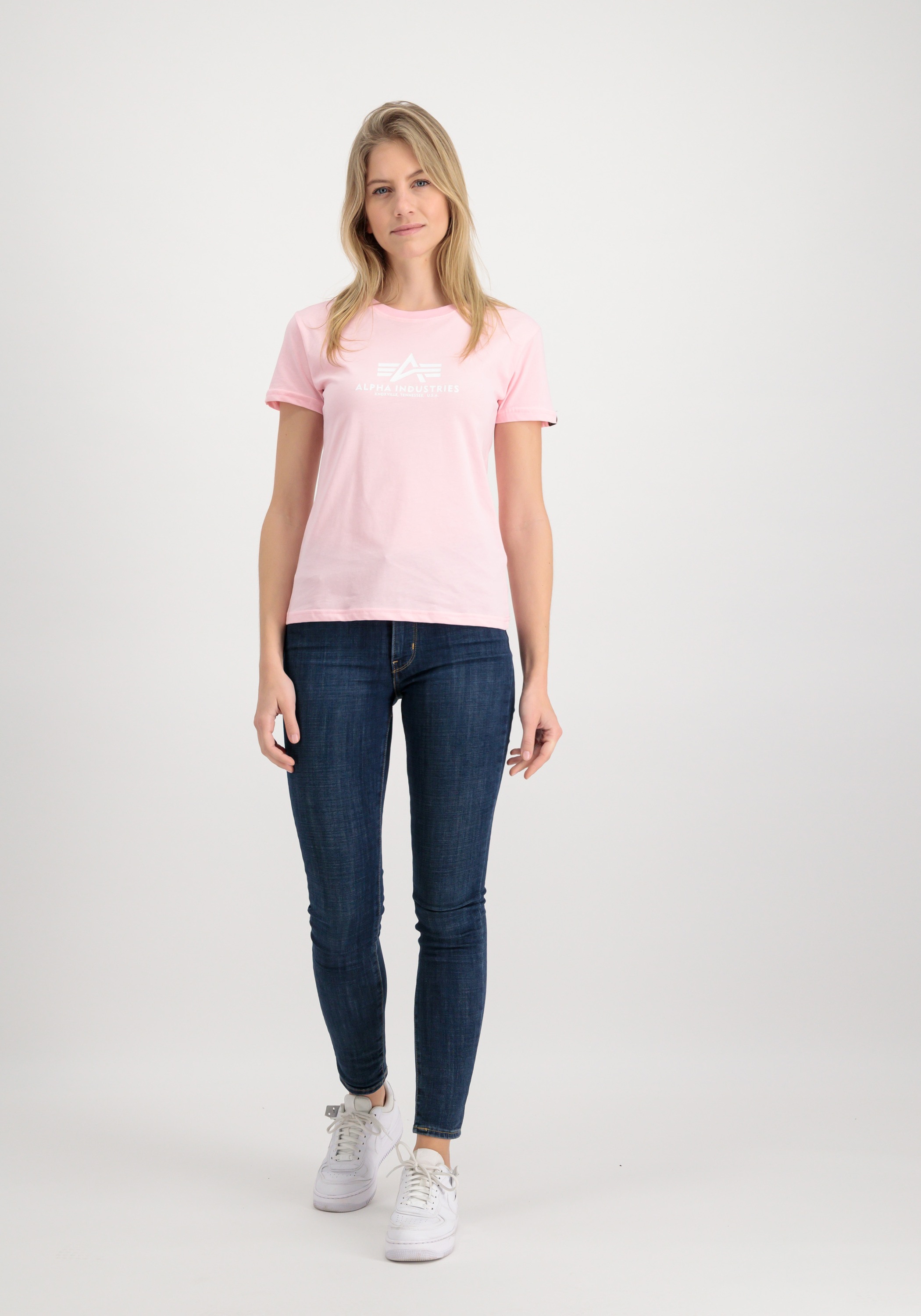 Alpha Industries T-Shirt »Alpha Industries Women - T-Shirts New Basic T-Shirt BL W«