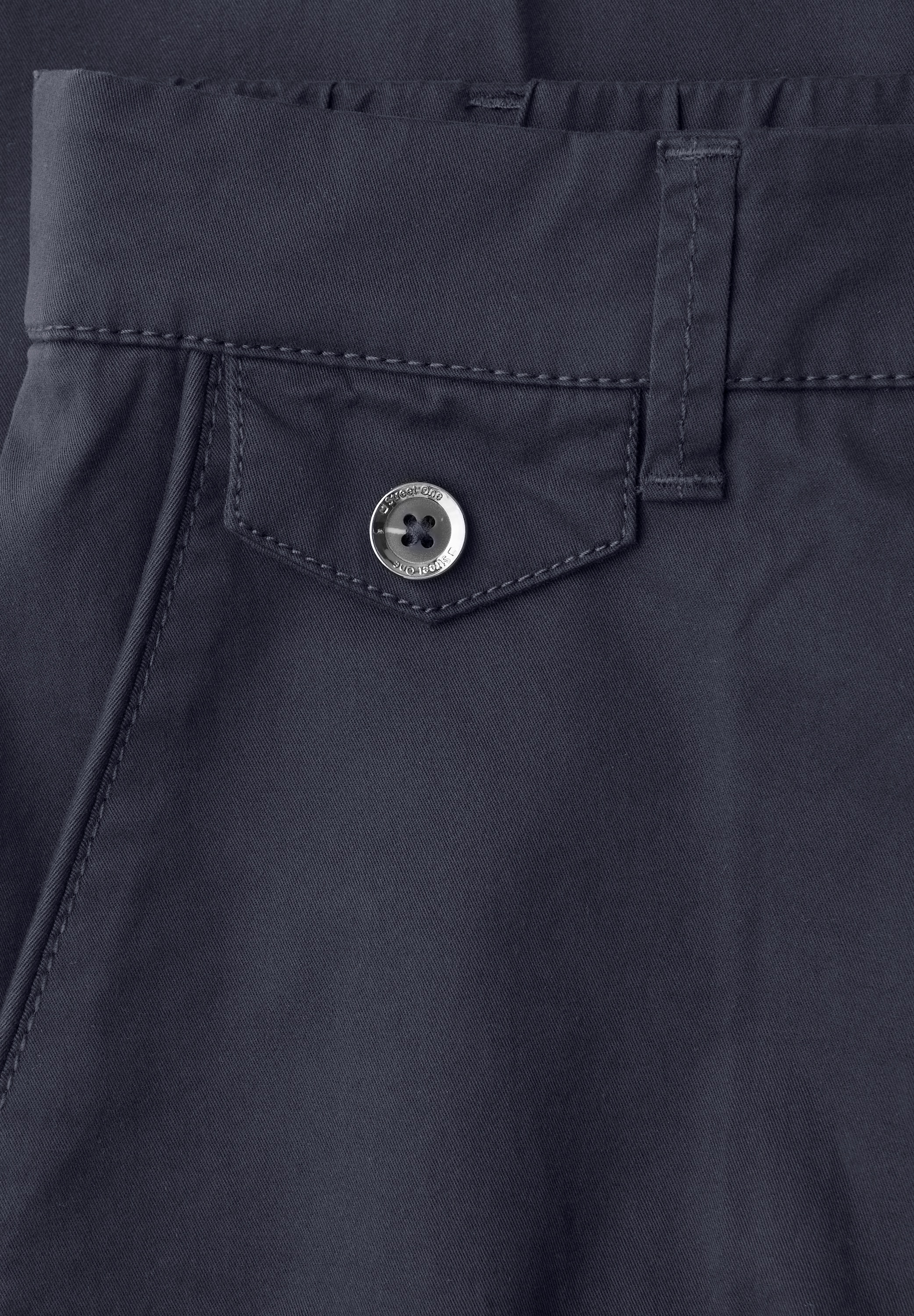 STREET ONE Chinohose  aus Twillstoff