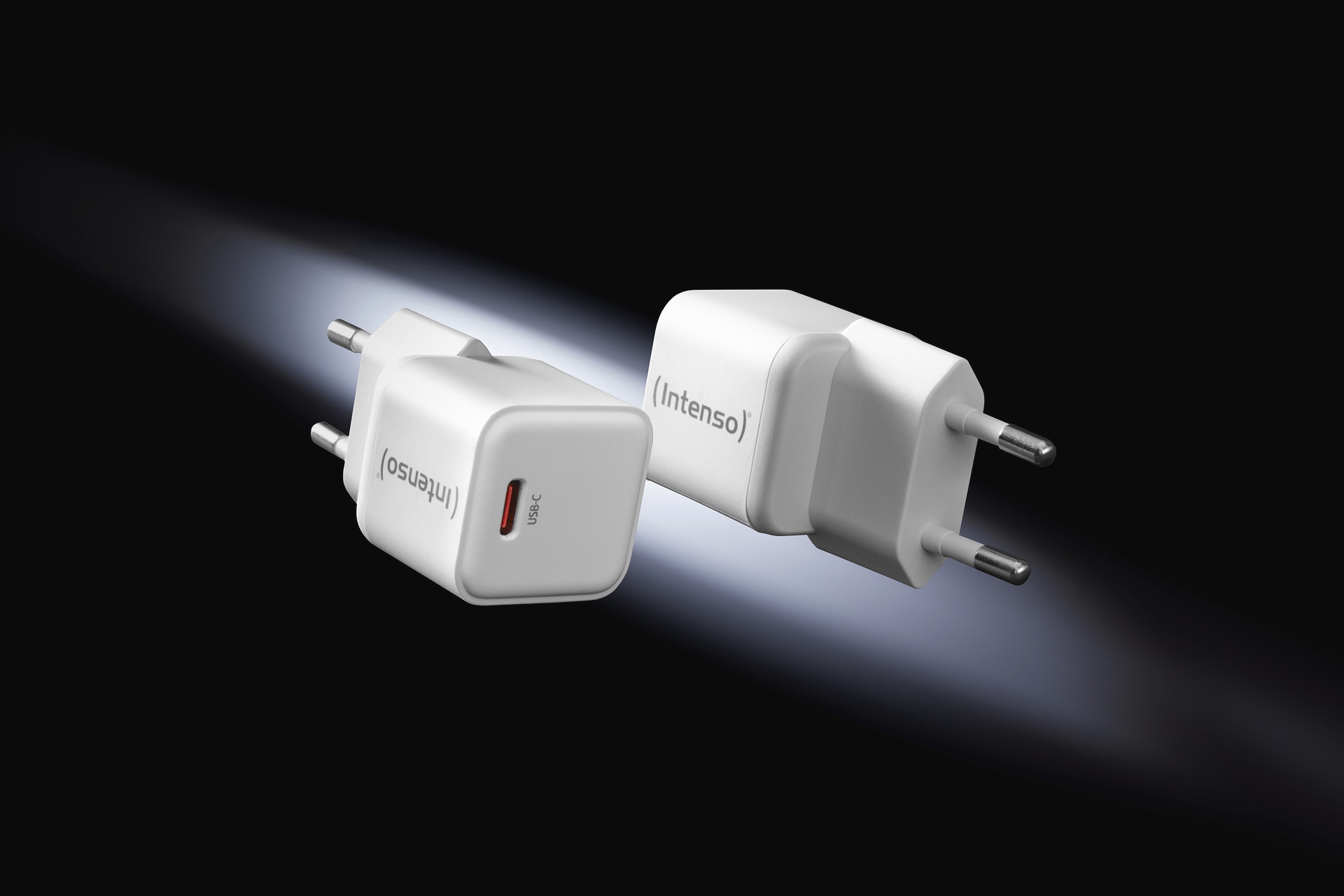 Intenso USB-Ladegerät »GaN Power Adapter Double Pack, je 30W USB-C«