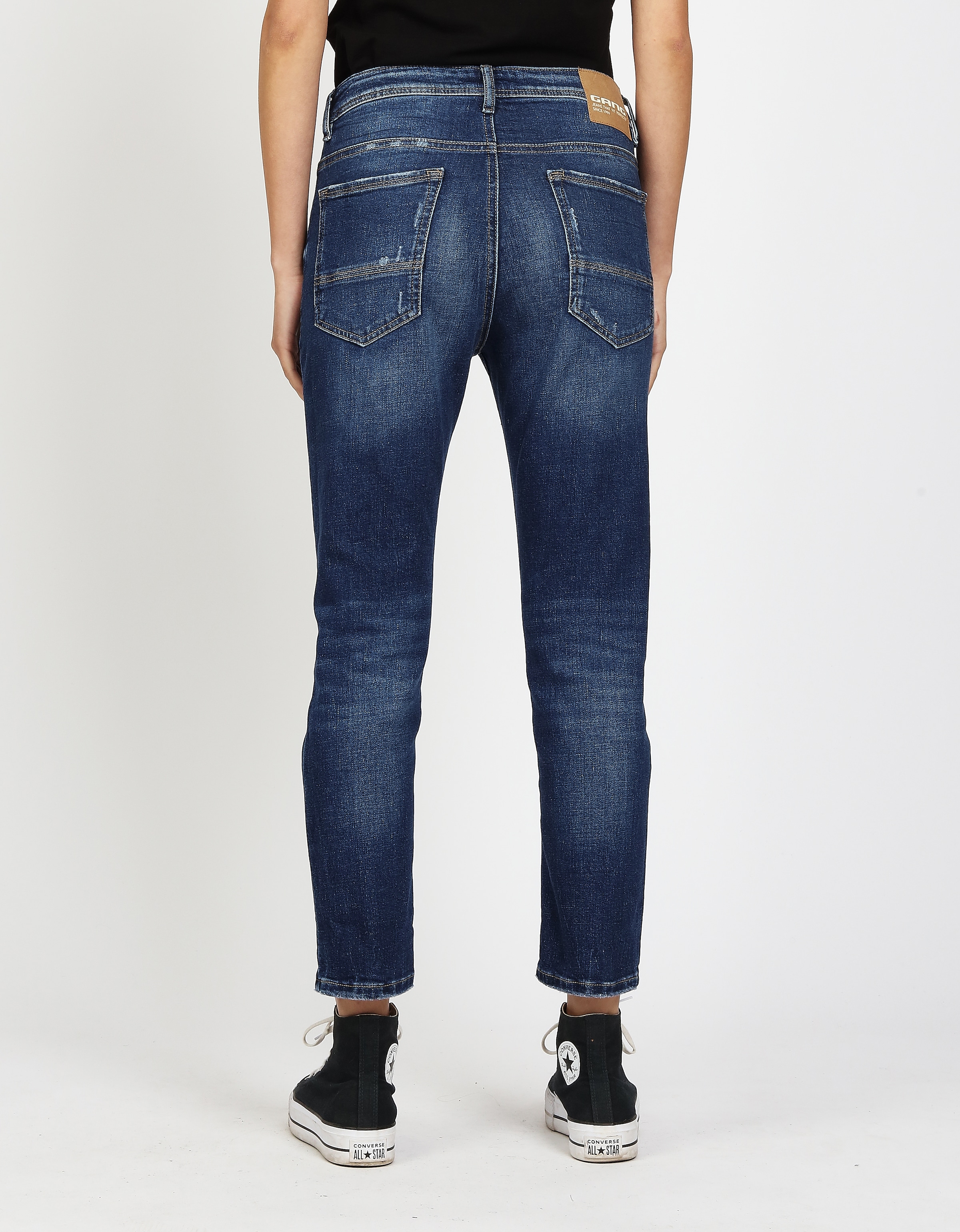 GANG Boyfriend-Jeans »94NICA CROPPED« mit geraden und verkürzten Beinverlauf