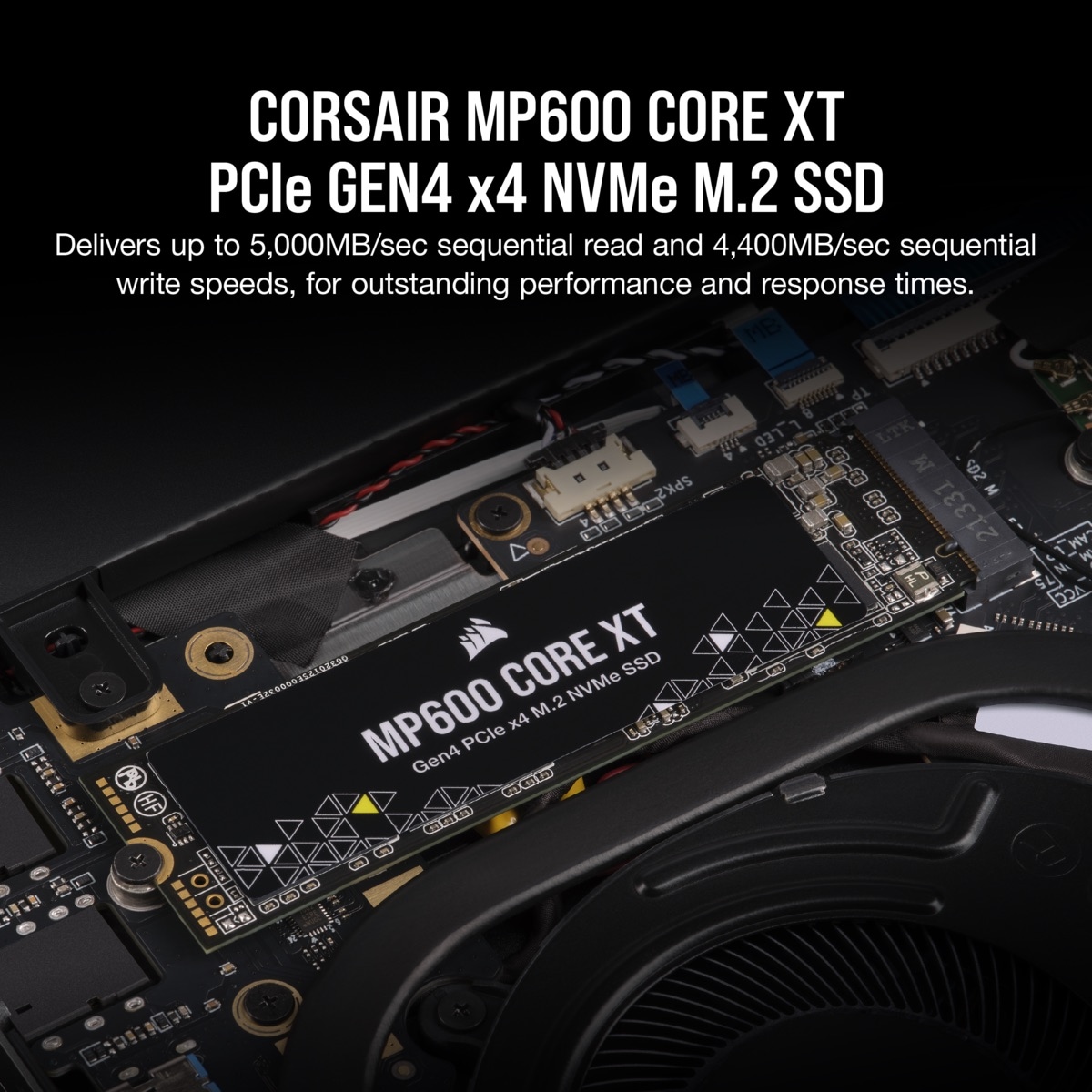 Corsair interne Gaming-SSD »MP600 CORE XT 1TB SSD«, Anschluss PCIe Gen 4.0 x4