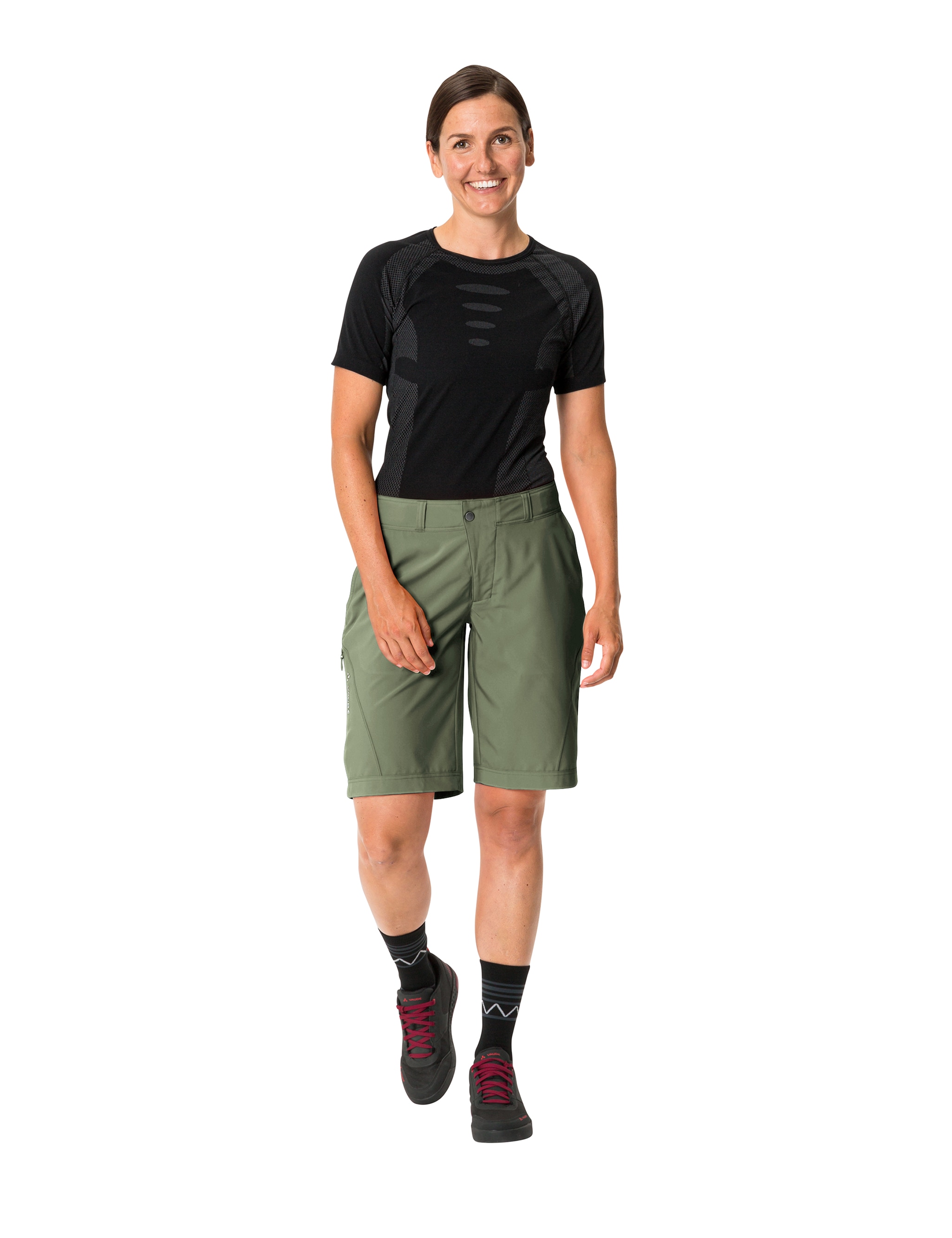 VAUDE Fahrradhose »WOMEN'S LEDRO SHORTS«