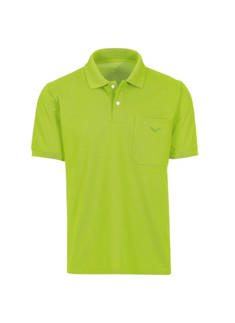 Trigema Poloshirt »TRIGEMA Polohemd mit Brusttasche«, (1 tlg.)